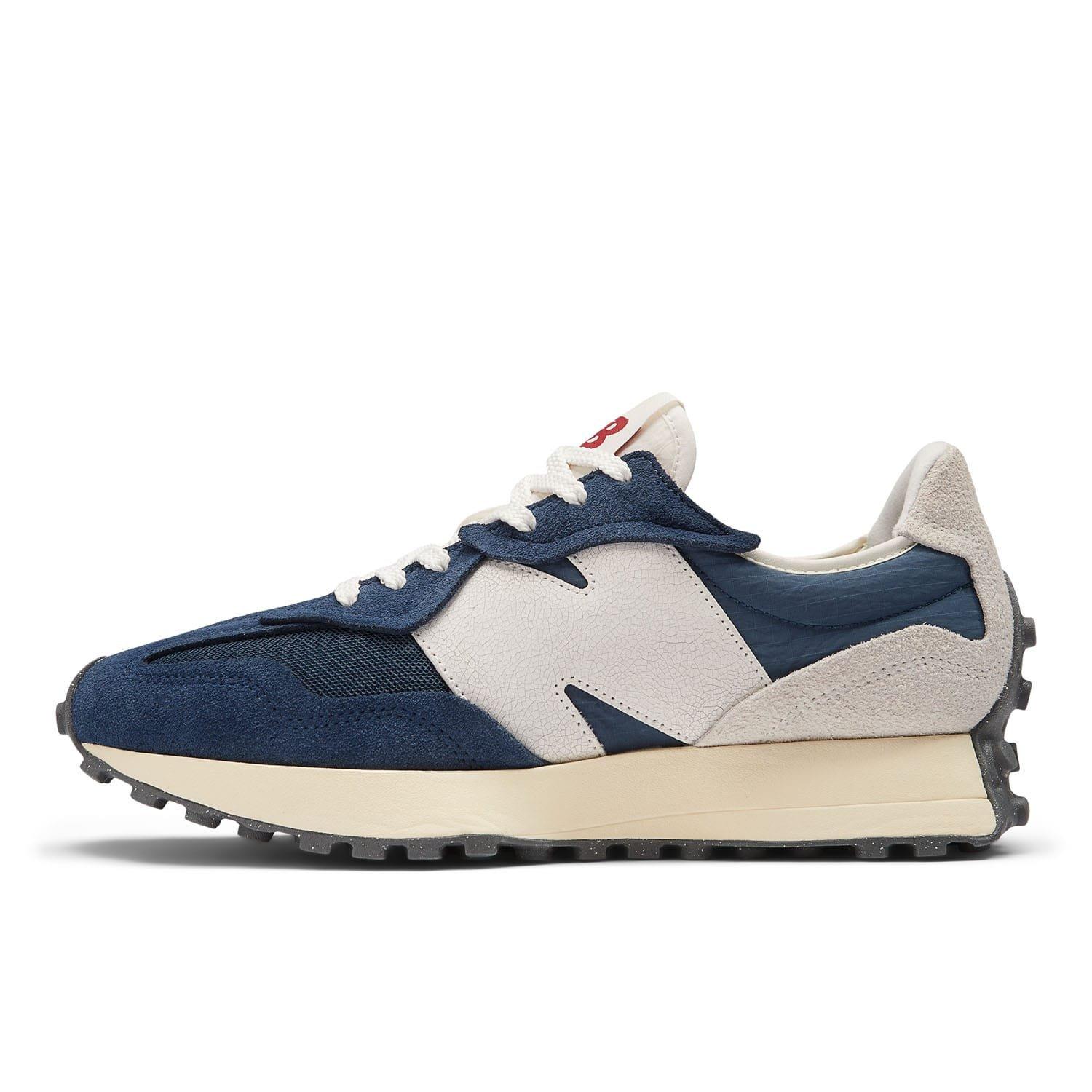 Navy - New Balance - 327 Trainers - 3