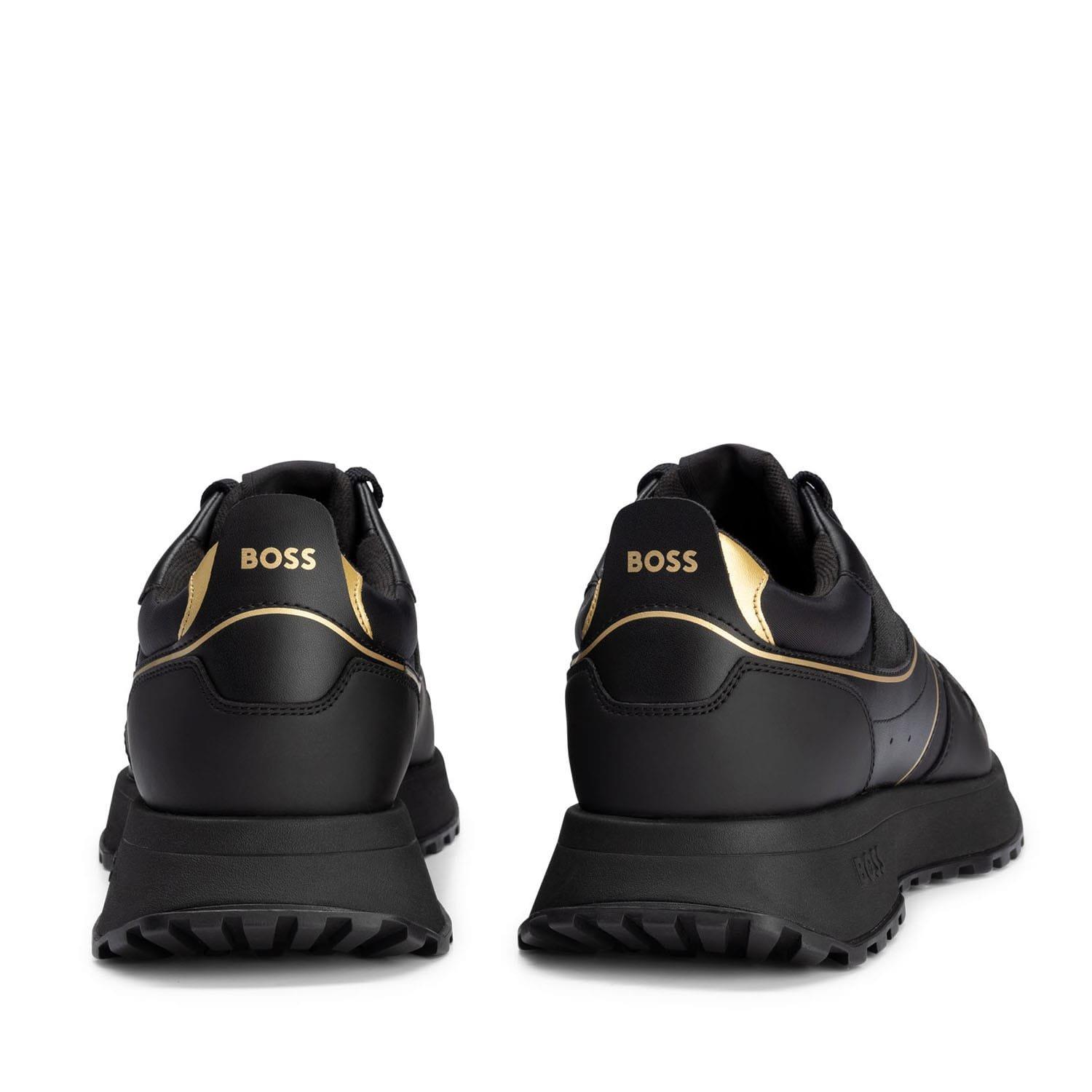 Black Gold - Boss - Jonah Run Trainers - 5