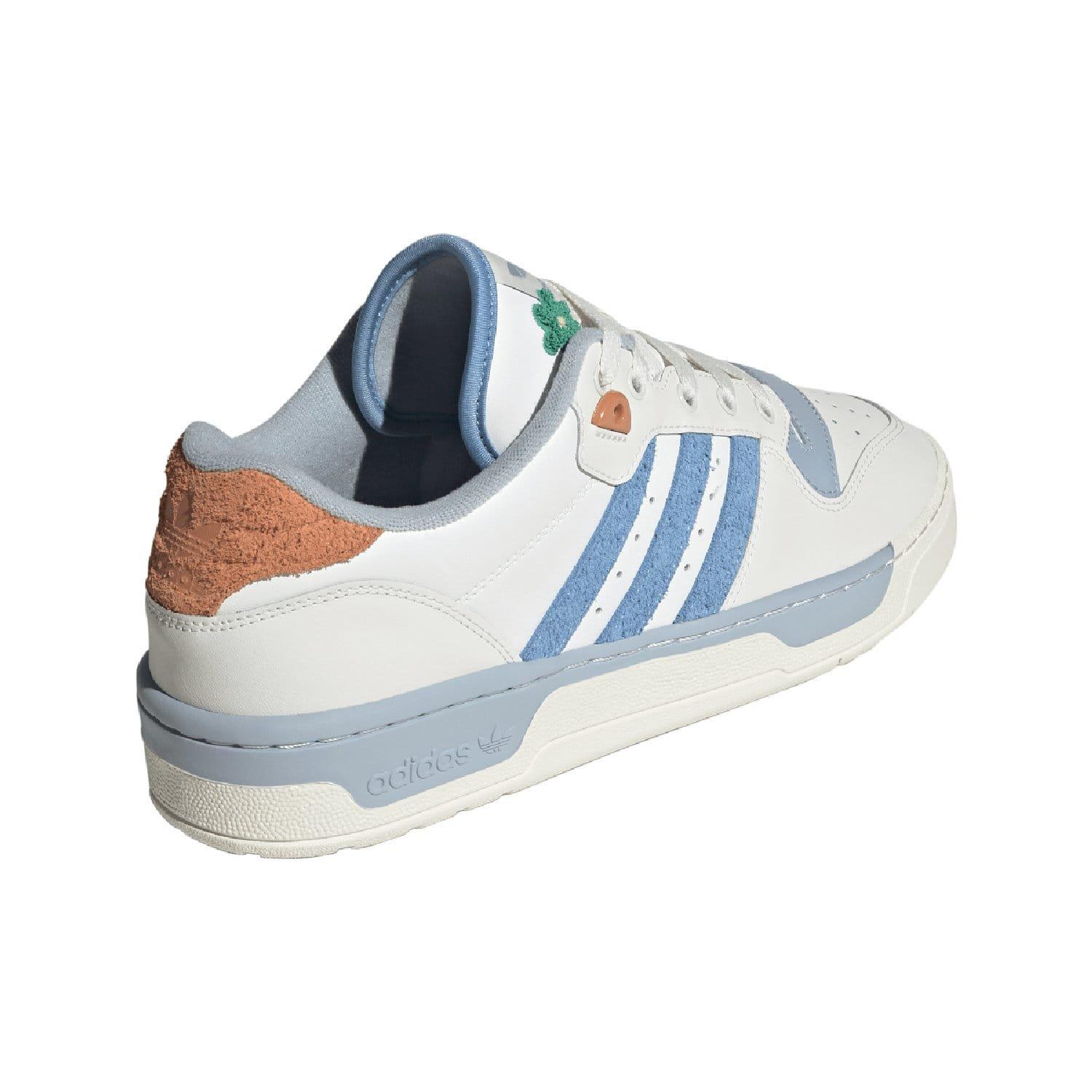 White Blue - adidas - Rivalry Low Trainers - 7