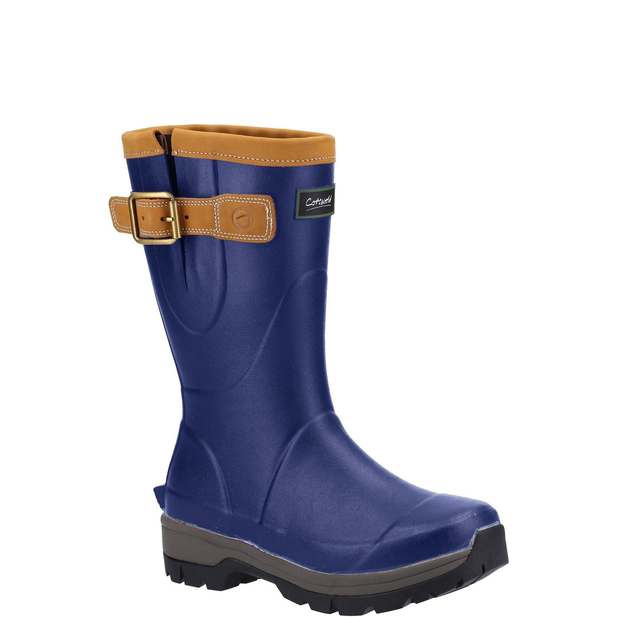 Navy - Cotswold - Women's Stratus Short Wellies - 2