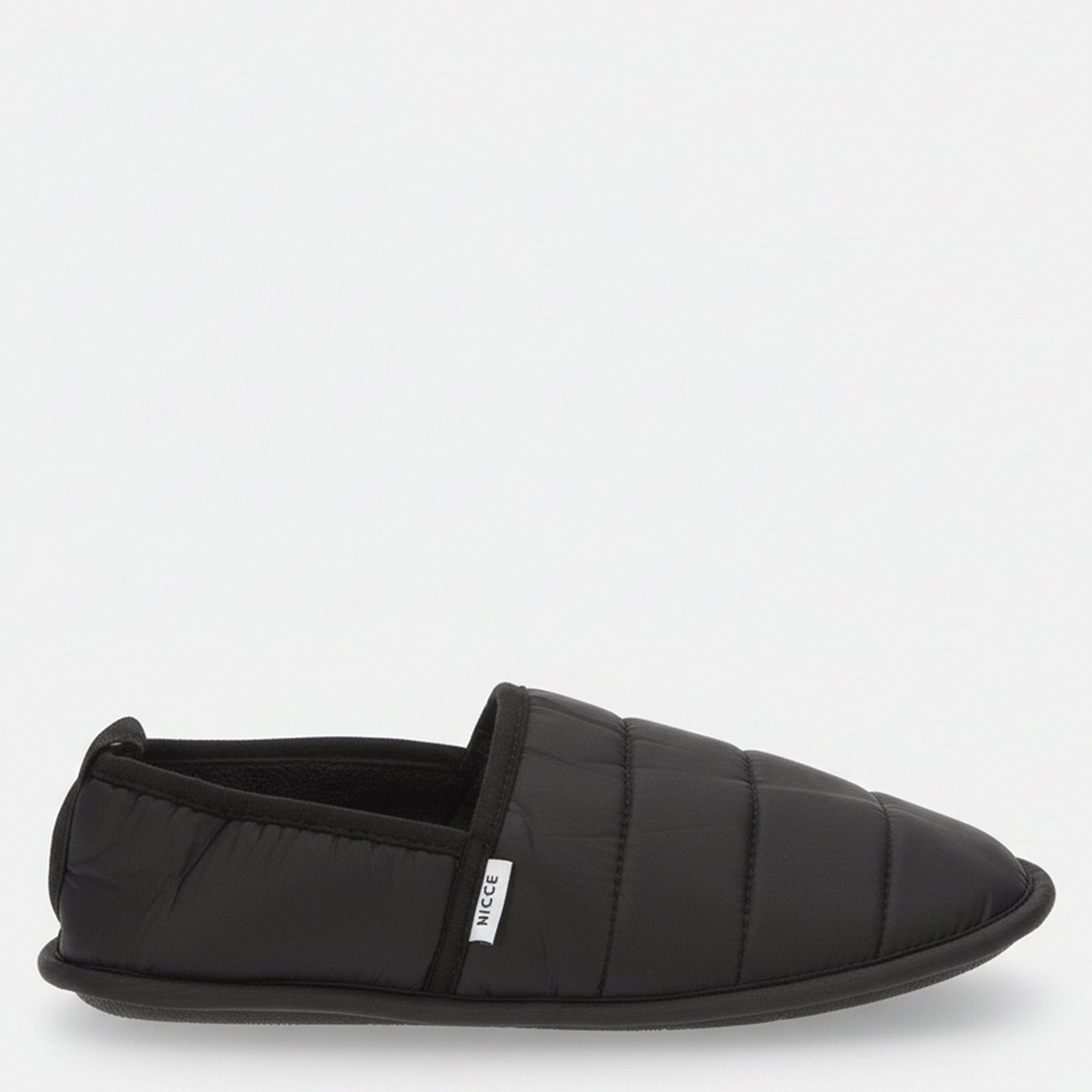 Black - Nicce - Daniel Quilted Slippers - 1