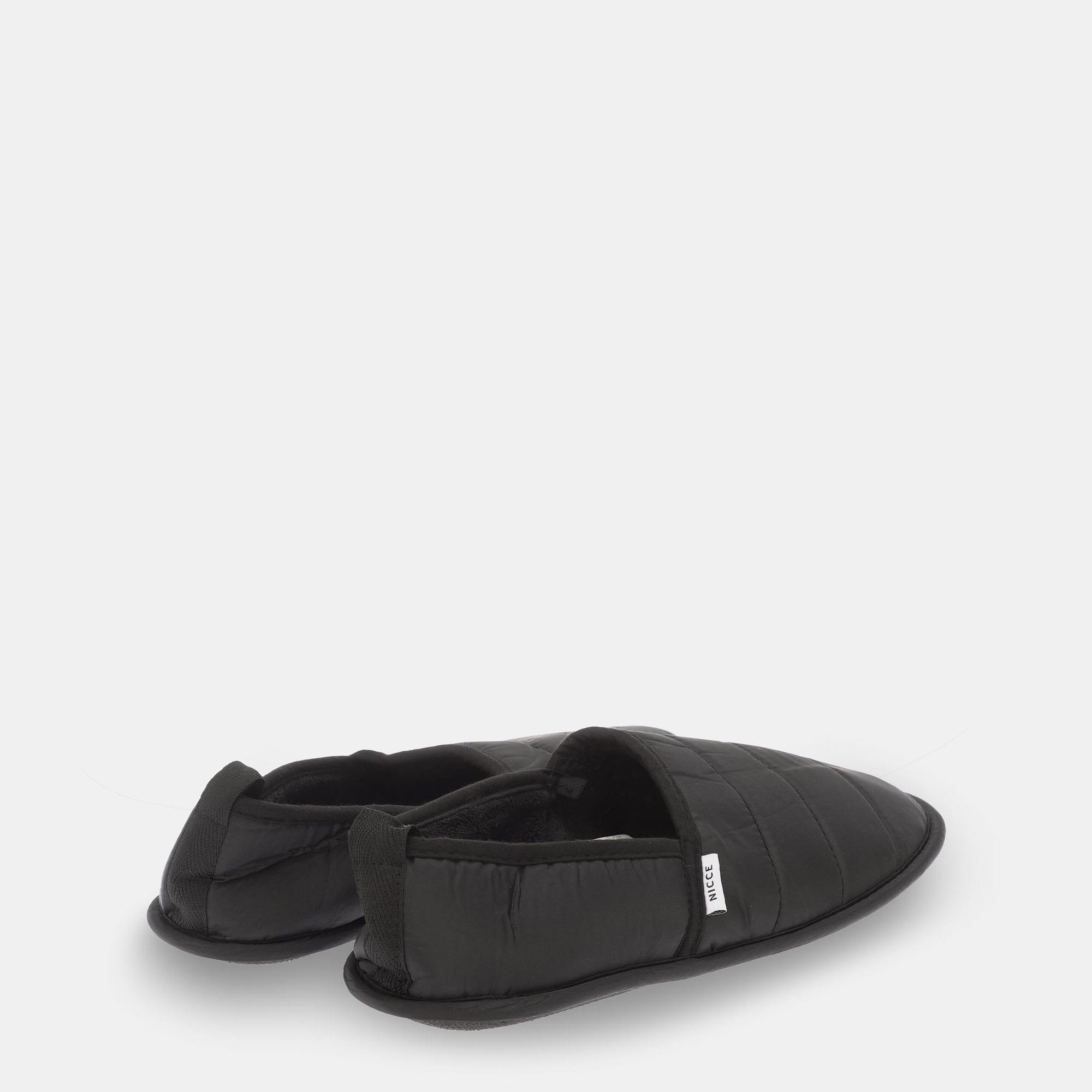 Black - Nicce - Daniel Quilted Slippers - 2