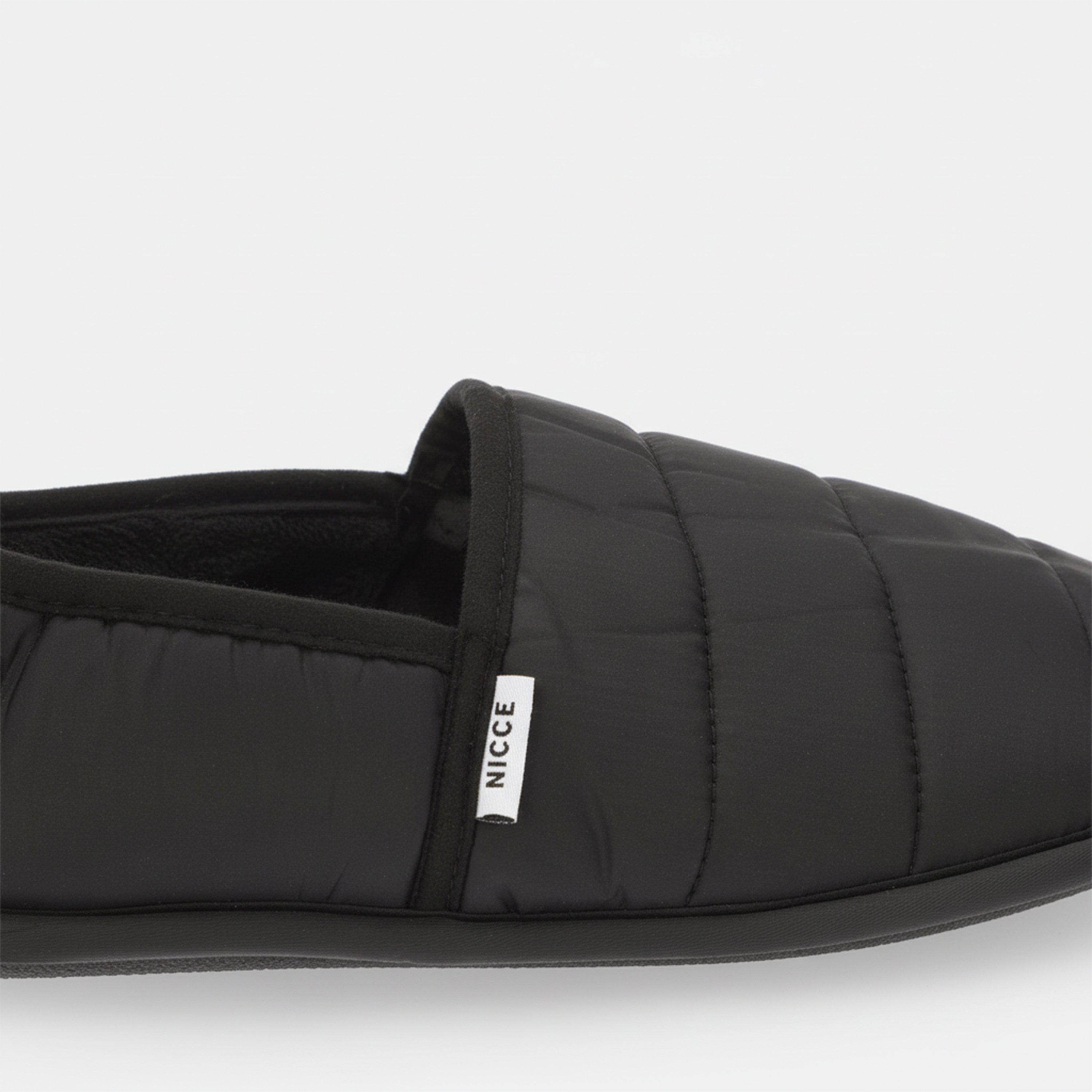 Schwarz - Nicce - Daniel Quilted Slippers - 4
