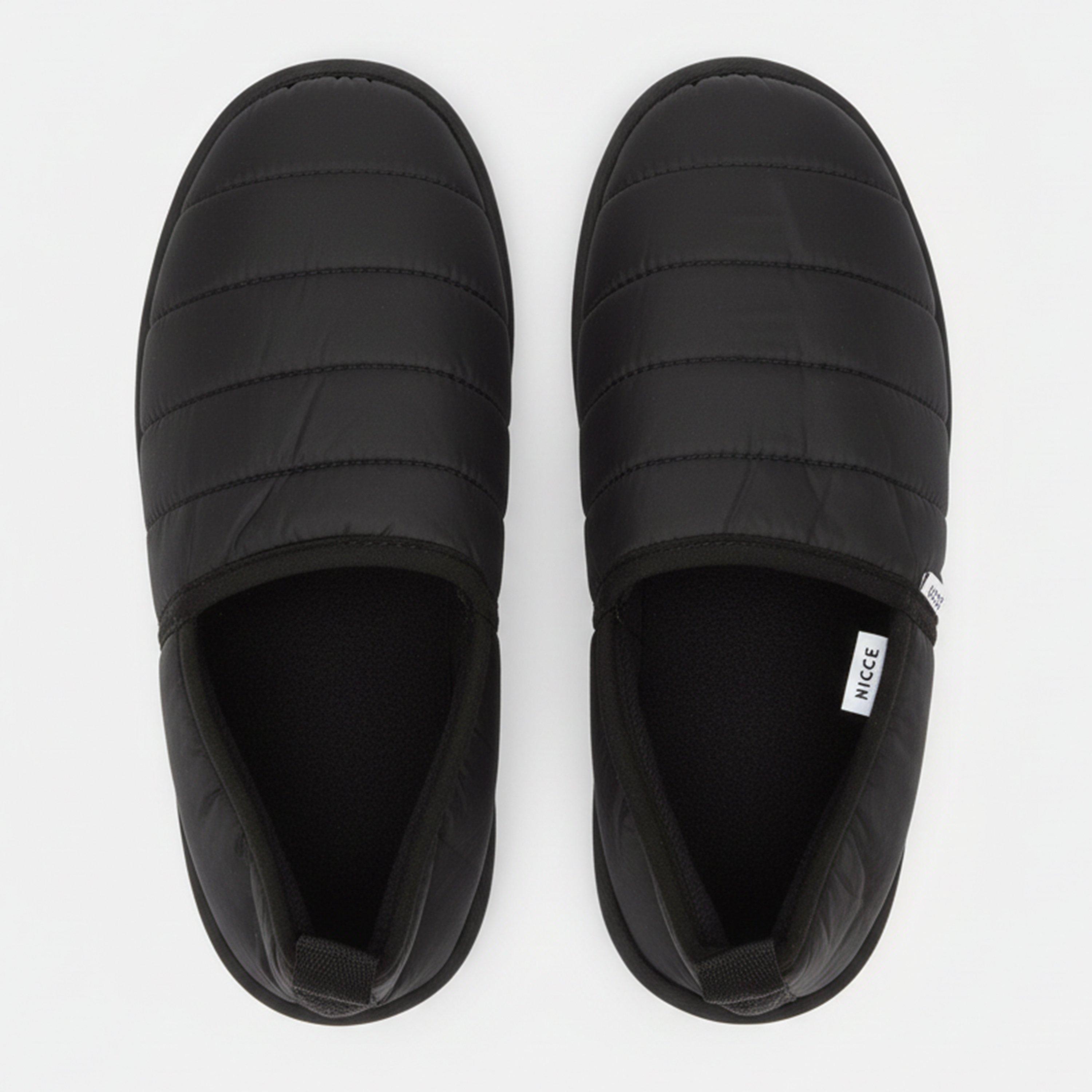 Schwarz - Nicce - Daniel Quilted Slippers - 5