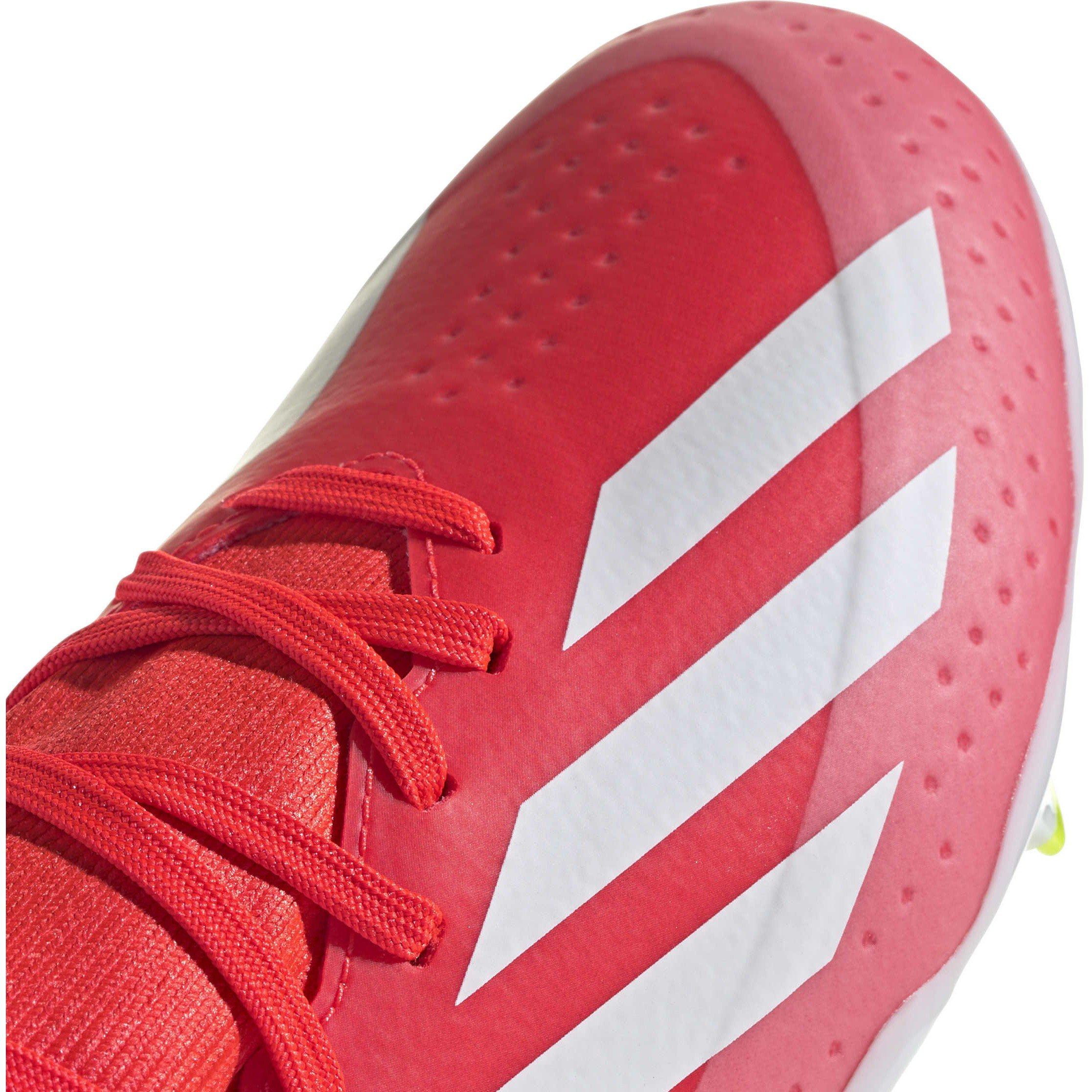 Red White - adidas - X Crazyfast League FG Football Boots - 7
