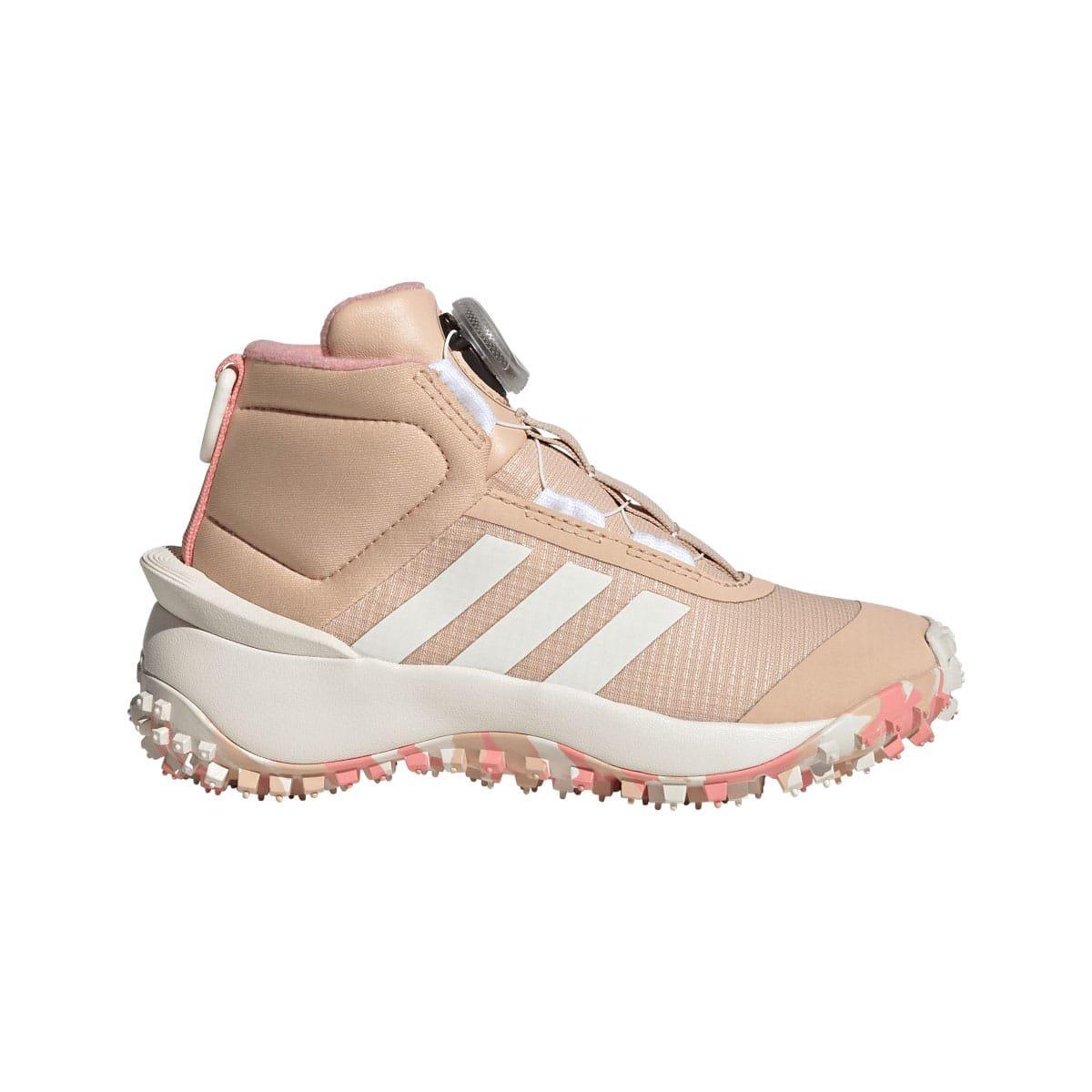 Adidas Girls Fortatrail Boa Trainers - Pink - UK 2