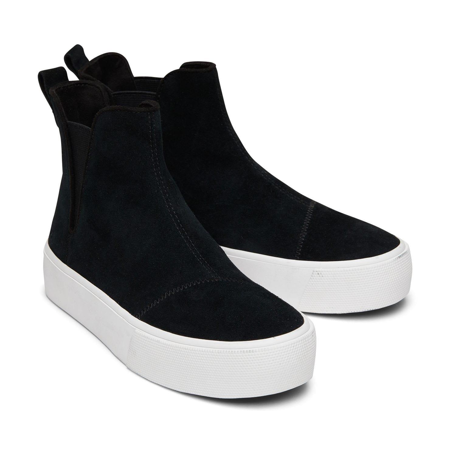 Black - Toms - Fenix Platform Chelsea Boots - 2