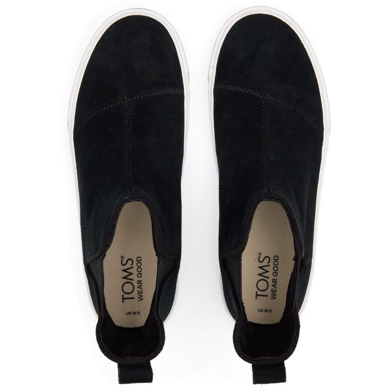 Black - Toms - Fenix Platform Chelsea Boots - 5