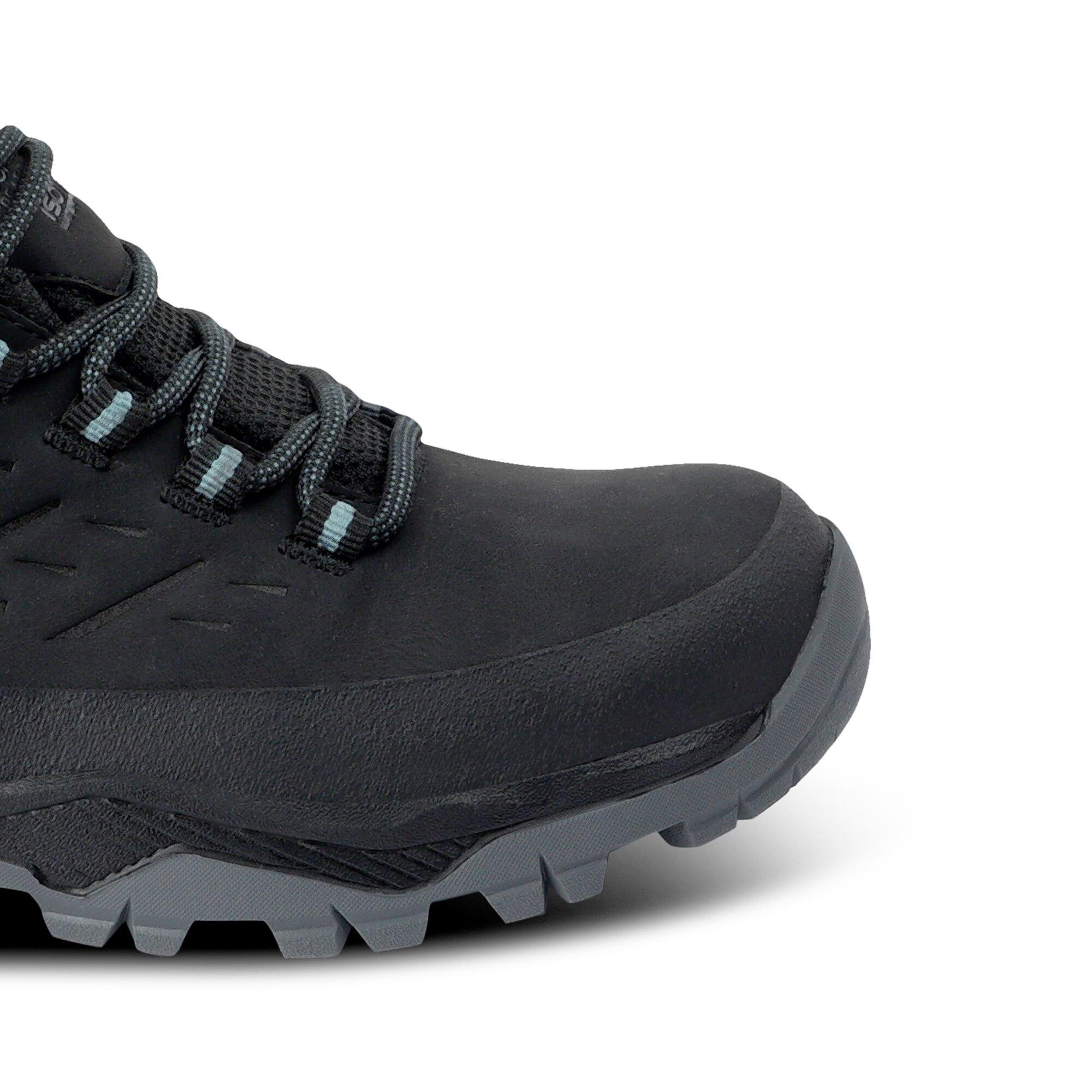 Black/Green Haz - Regatta - Womens Blake Low Waterproof Trainers - 9