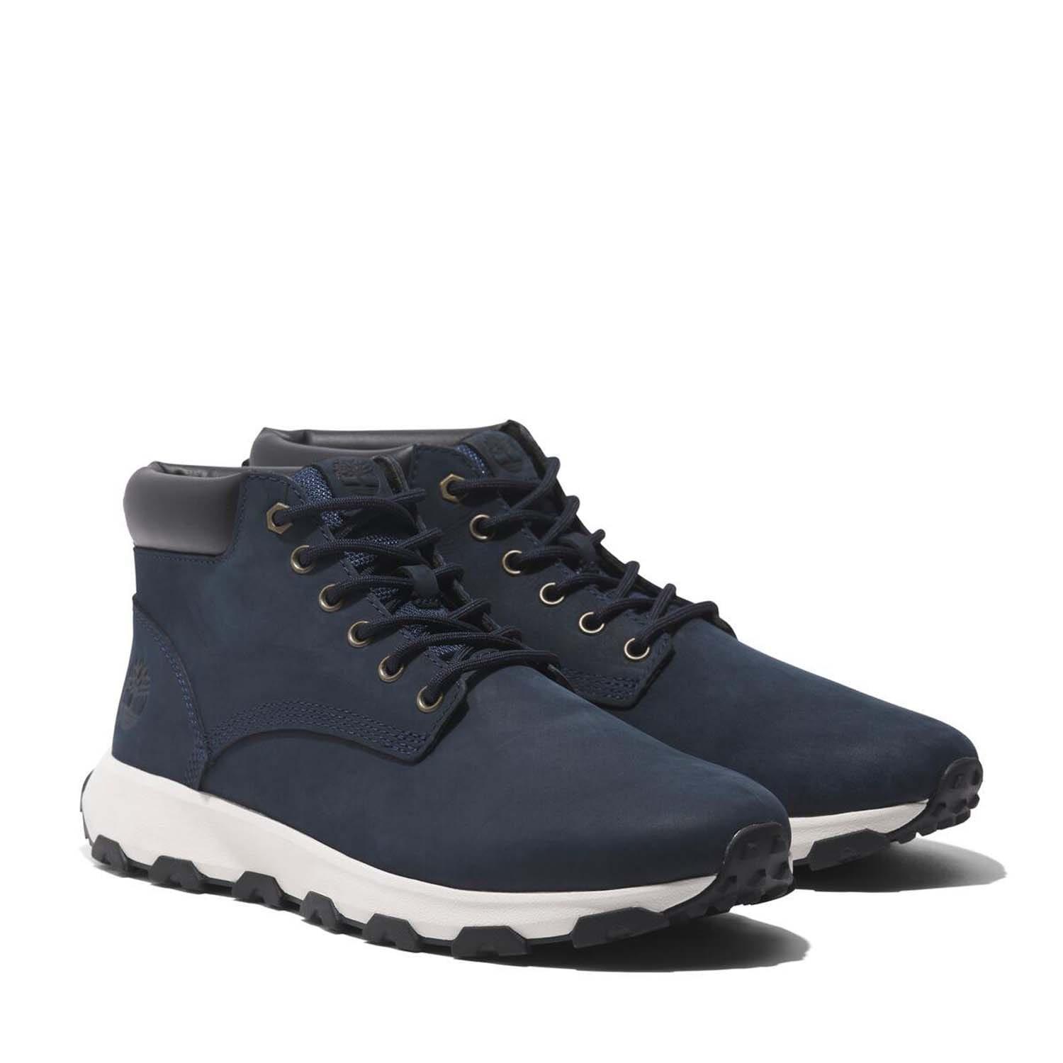 Navy - Timberland - Winsor Park Lace-Up Boots - 2