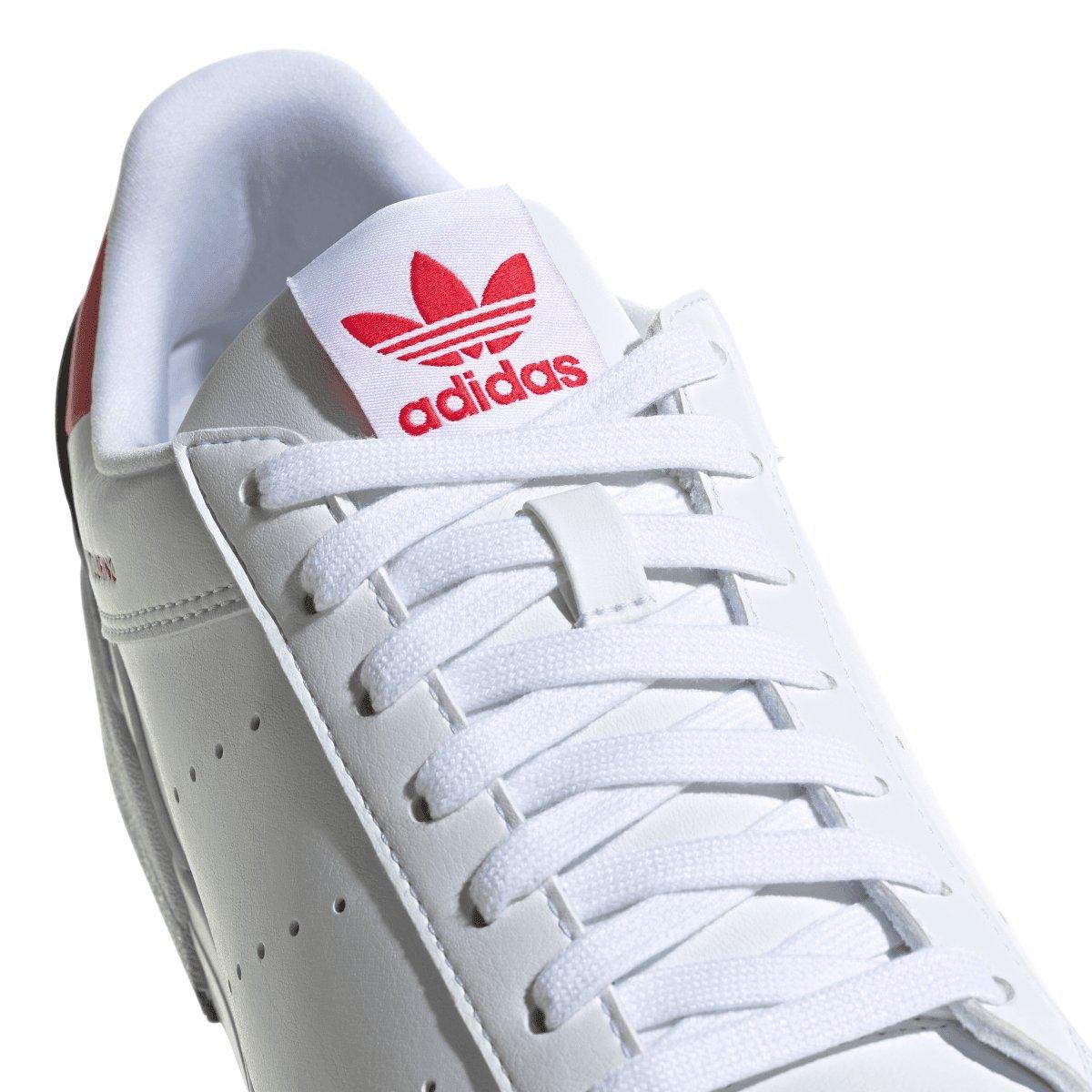 White - adidas Originals - Court Tourino Trainers - 8