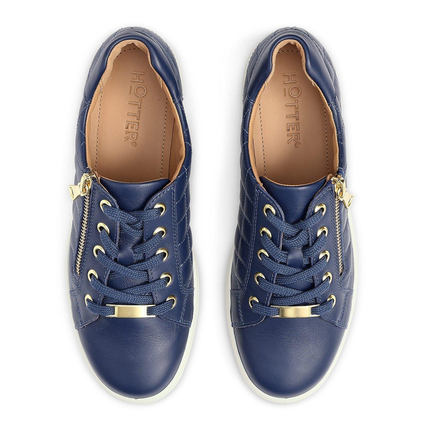 French Navy - Hotter - Wonder Trainers Standard Fit - 3