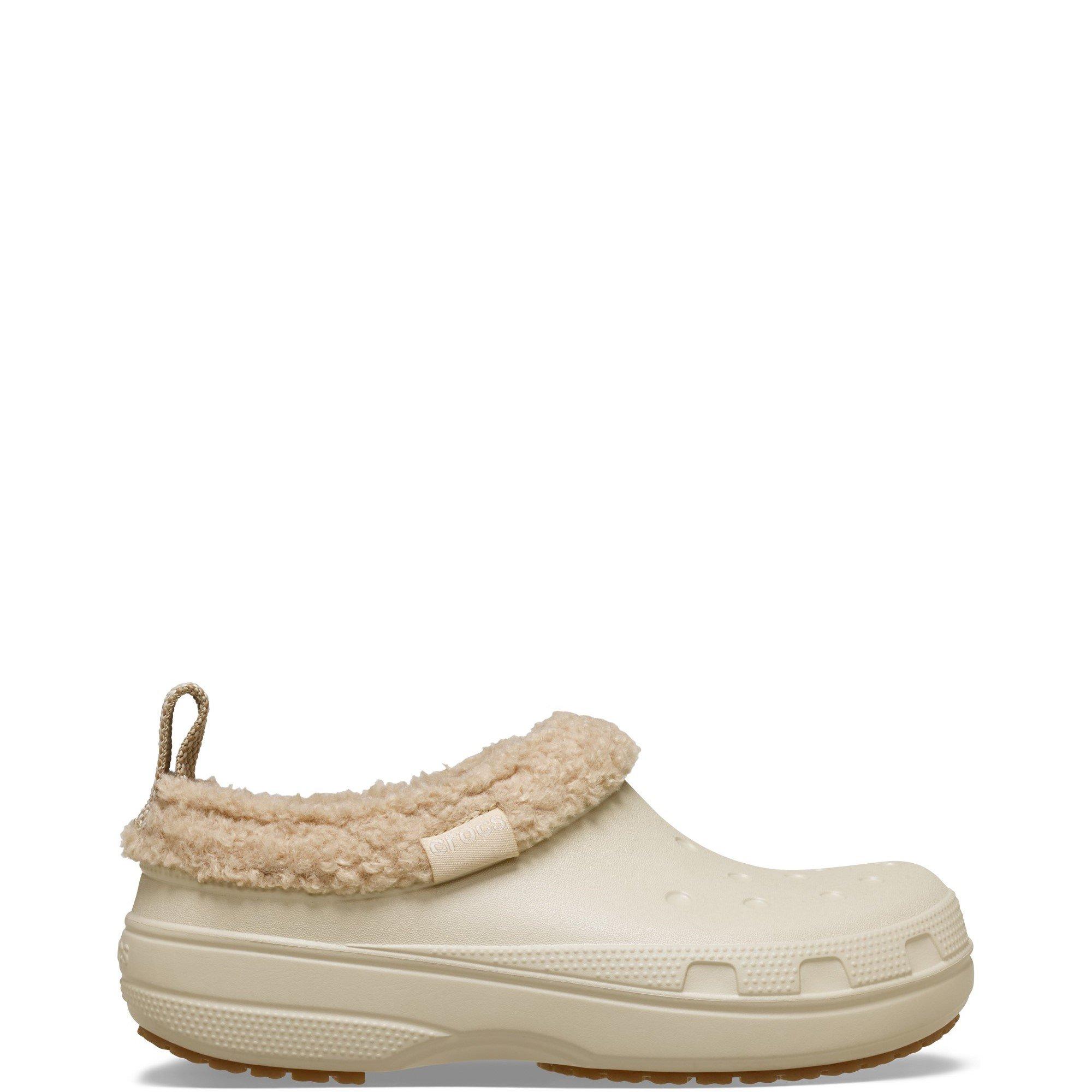 Grey - Crocs - Men's Classic Lined Shorty Slippers - 1