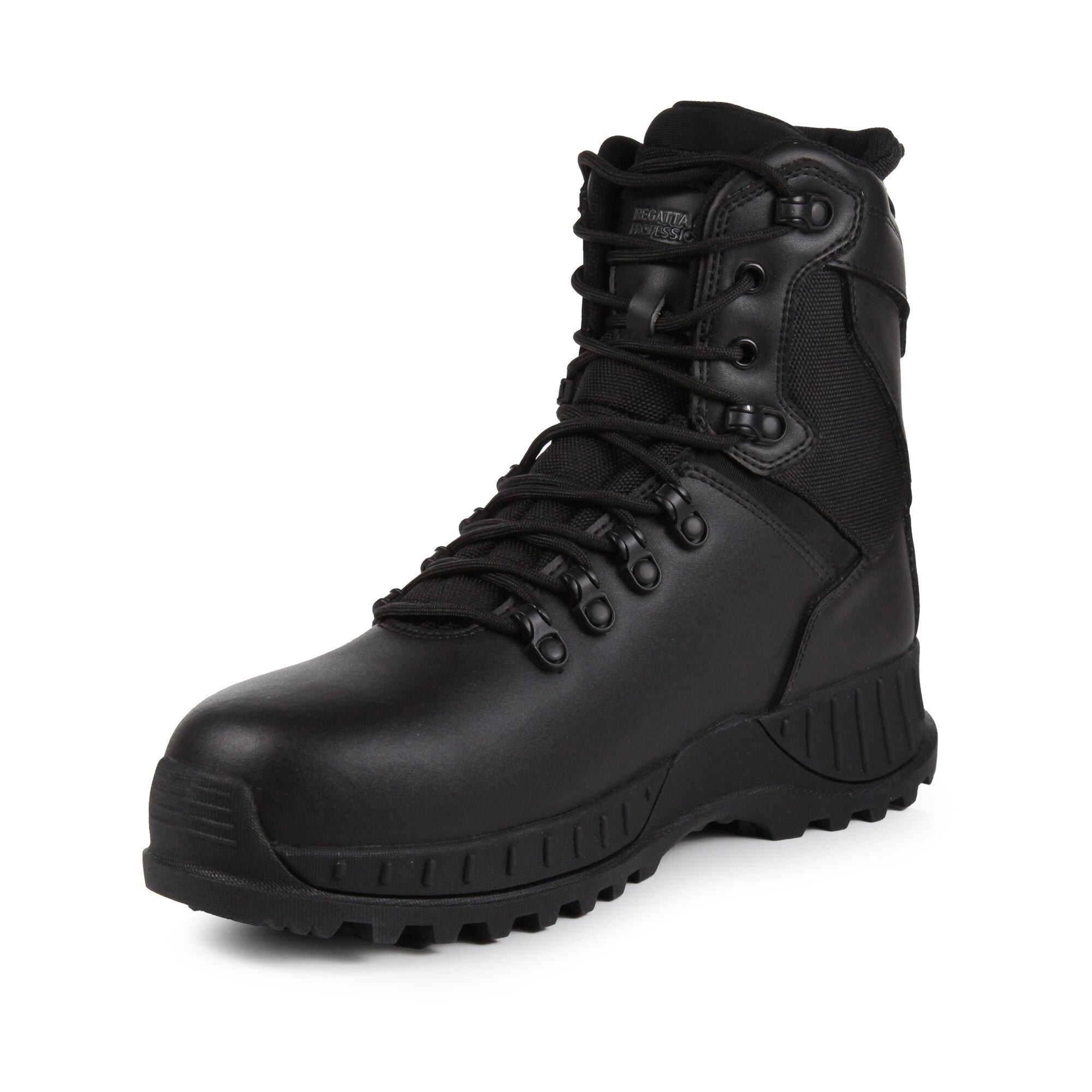 Black - Regatta - Mens Basestone Waterproof Safety Boots - 3