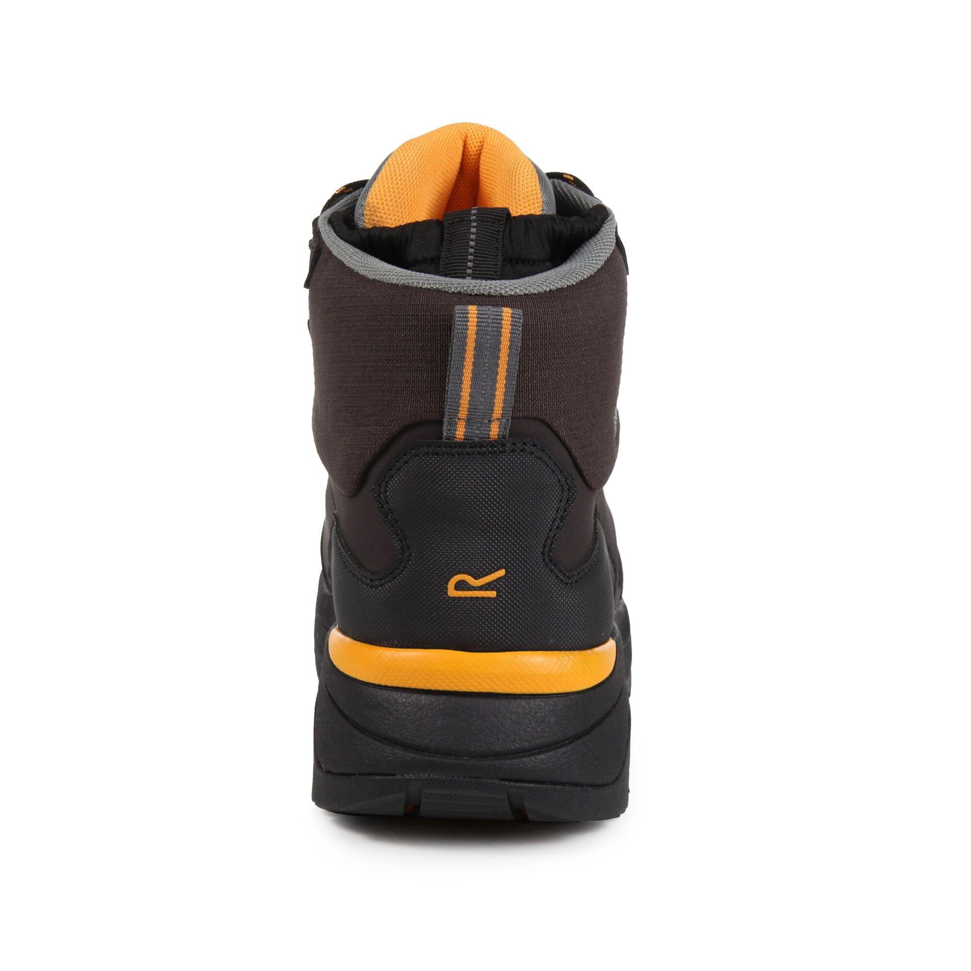 Chestnut Black - Regatta - Mens Exofort Waterproof Safety Hiker - 4