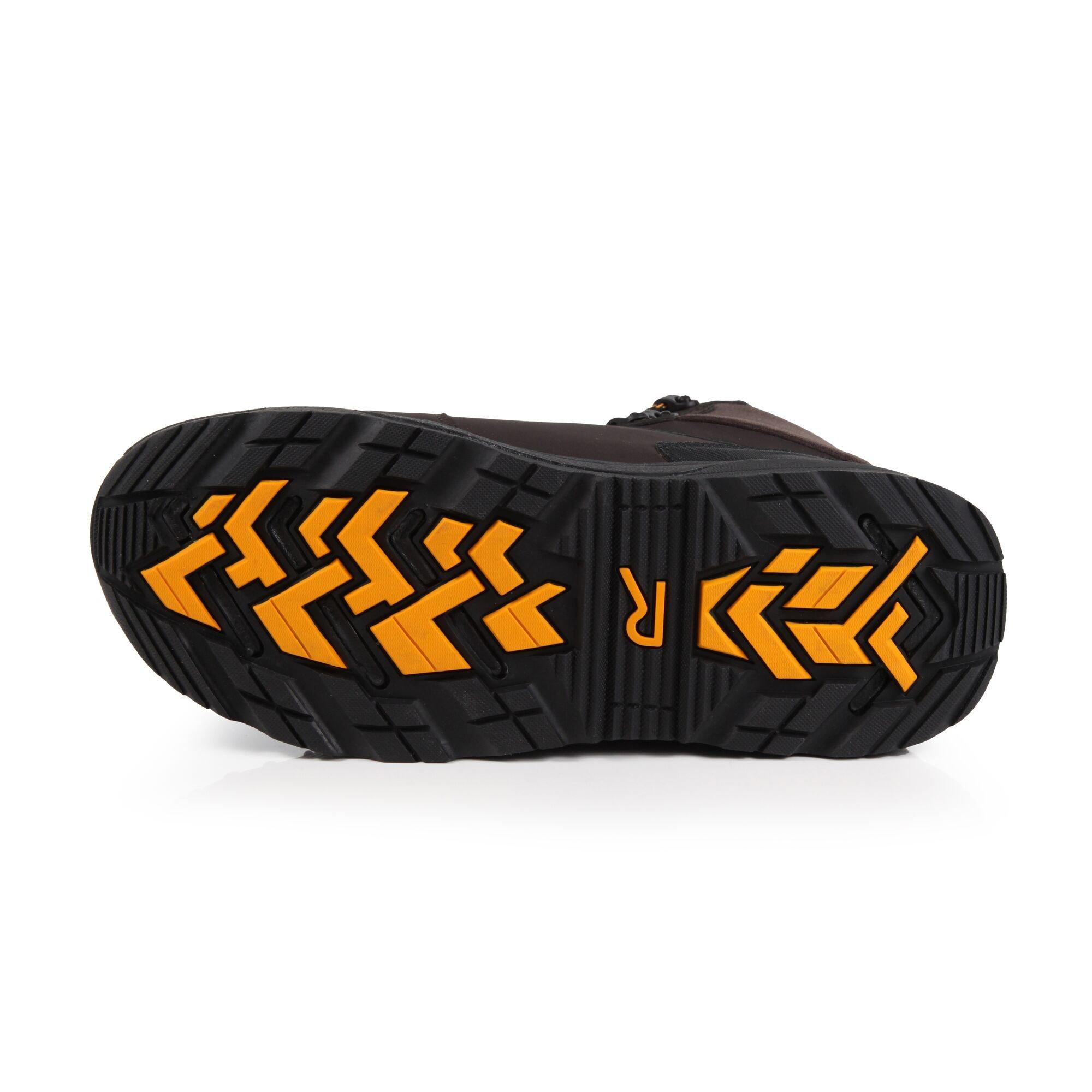 Chestnut Black - Regatta - Mens Exofort Waterproof Safety Hiker - 5