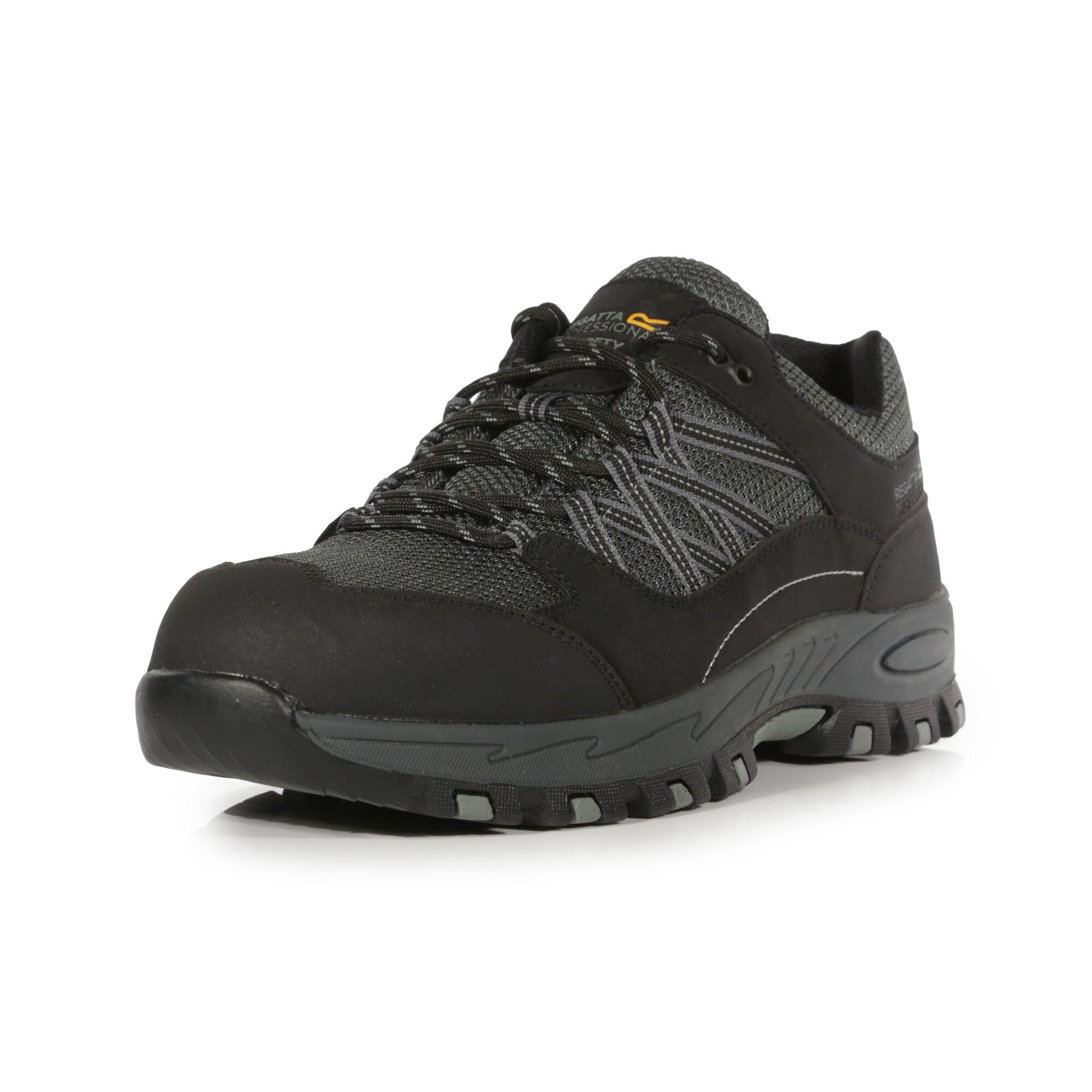 Regatta  Sandstone Low Safety Boots - Briar/Black - UK 6.5