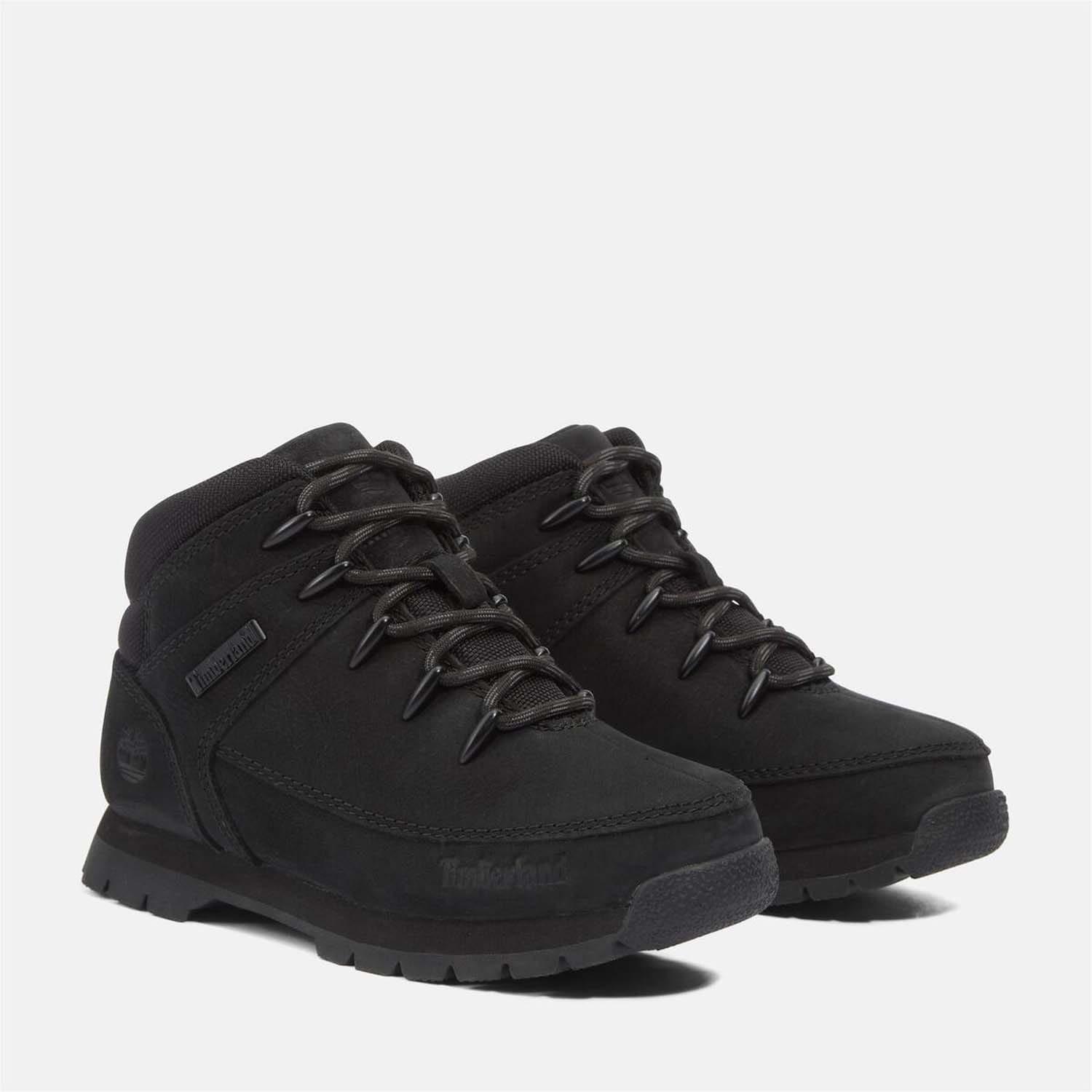 Black - Timberland - Euro Sprinter Mid Lace-Up Boots - 3