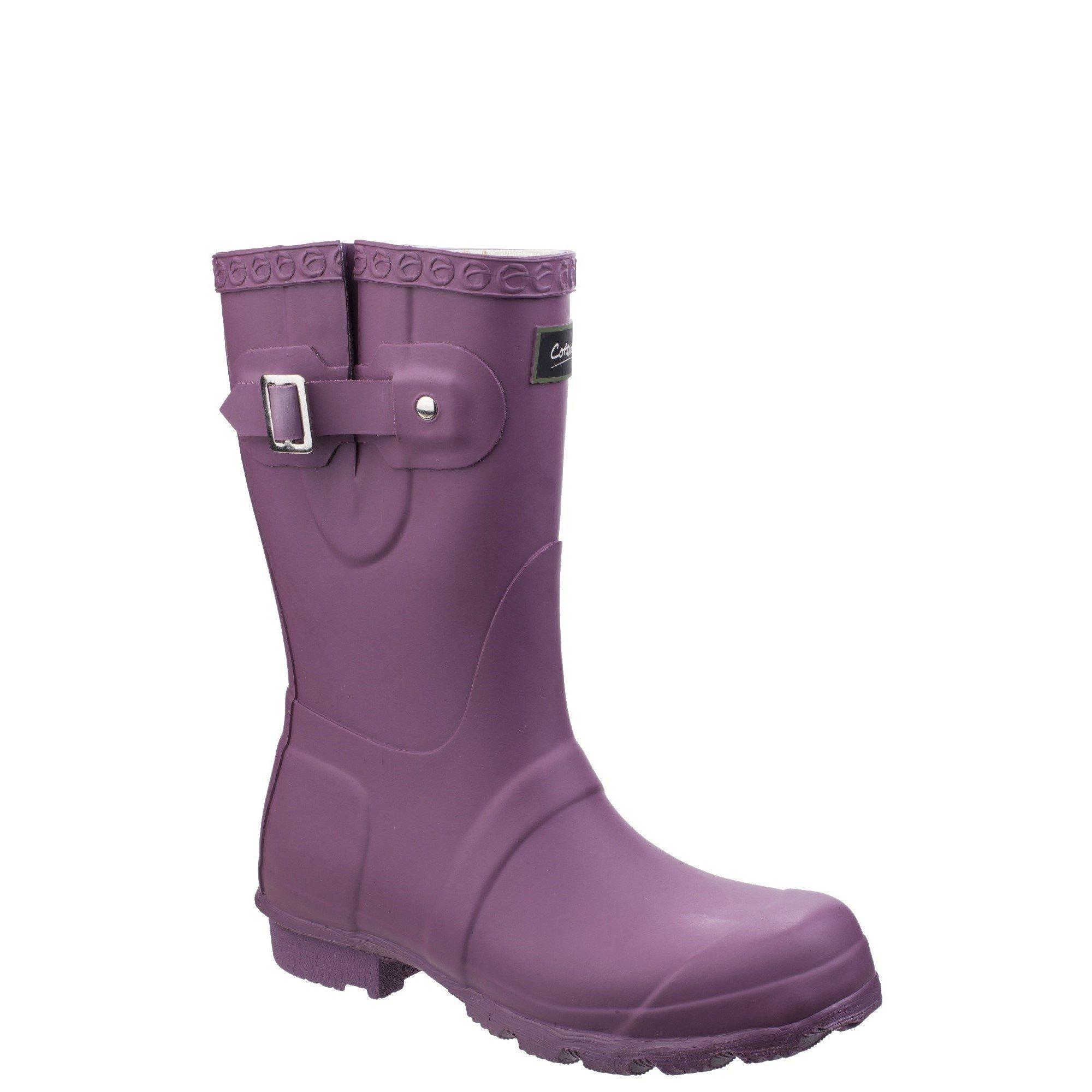 Purple - Cotswold - Windsor Short Wellington - 2