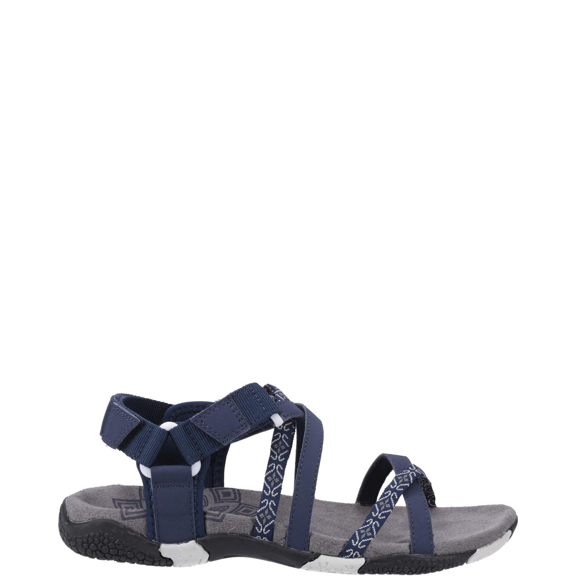 Cotswold Women's Sunhill Flat Sandals - Navy - 5 (38)