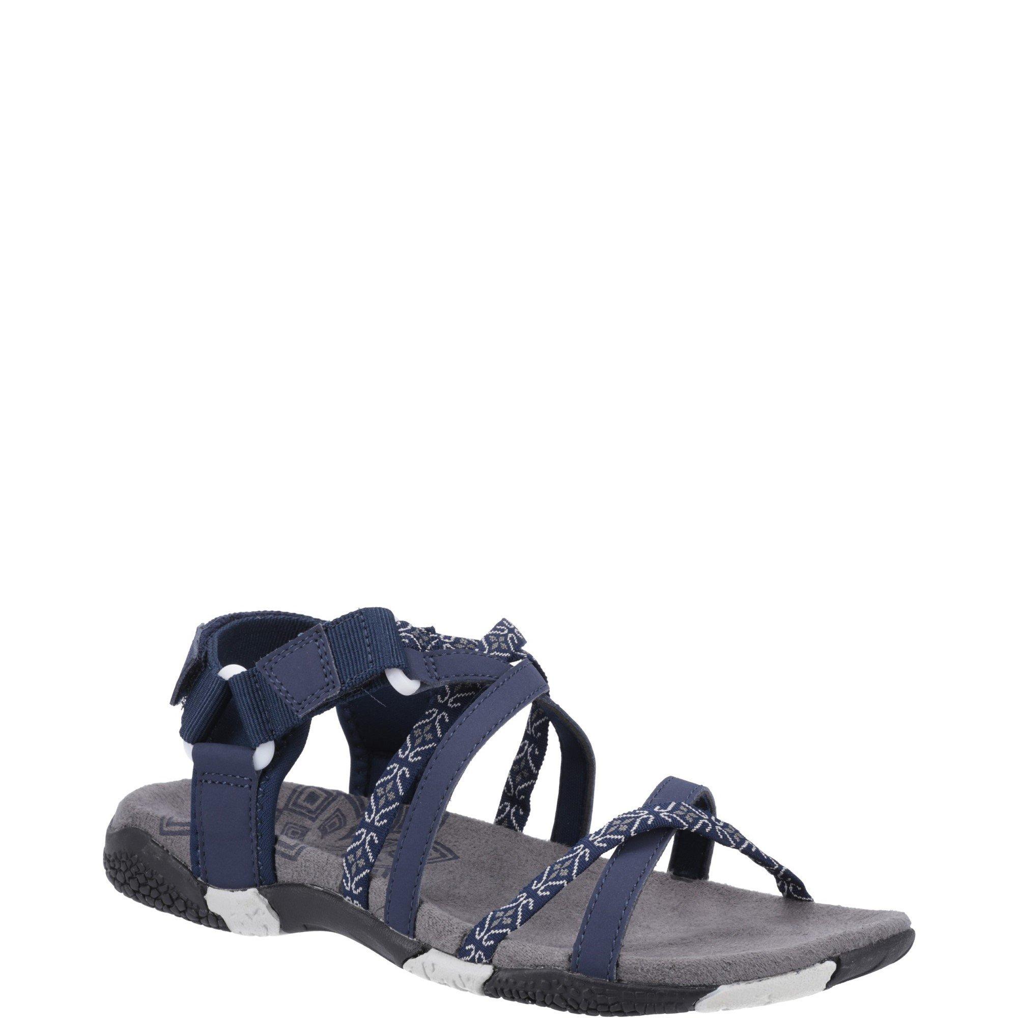 Navy - Cotswold - Women's Sunhill Flat Sandals - 2
