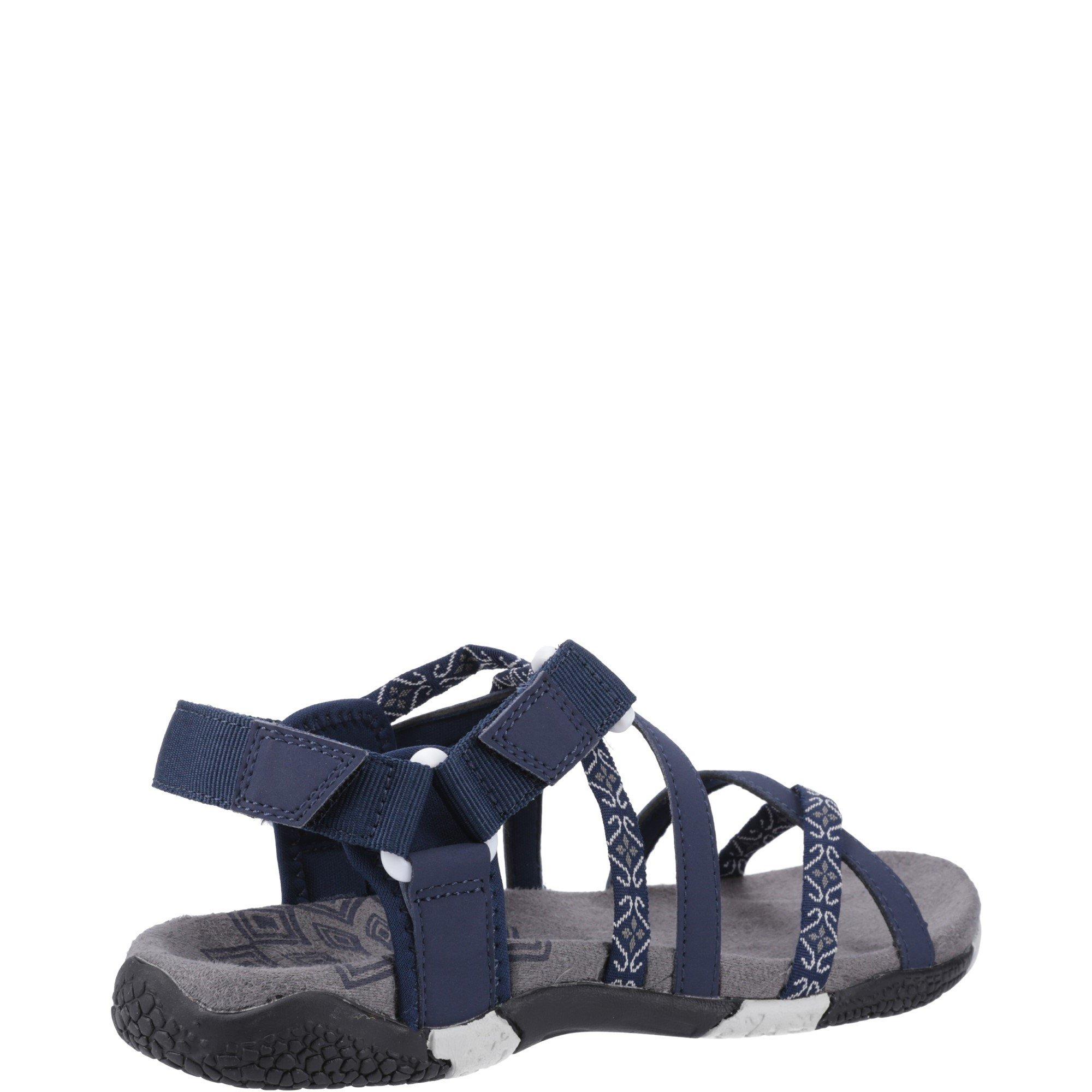 Navy - Cotswold - Women's Sunhill Flat Sandals - 3
