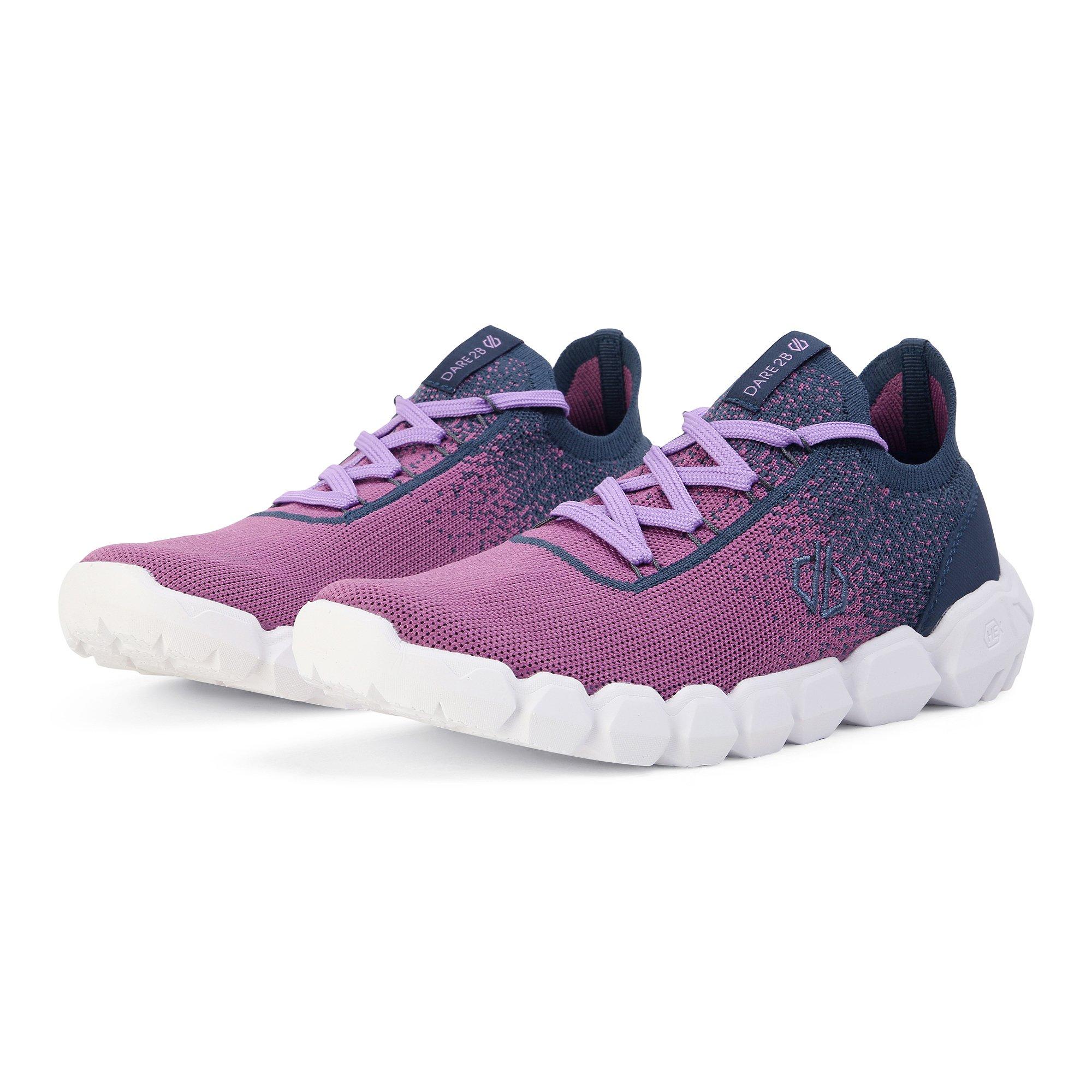 Dustylavendr - Dare 2b - Womens Hex-At Recycled Knit Trainers - 3