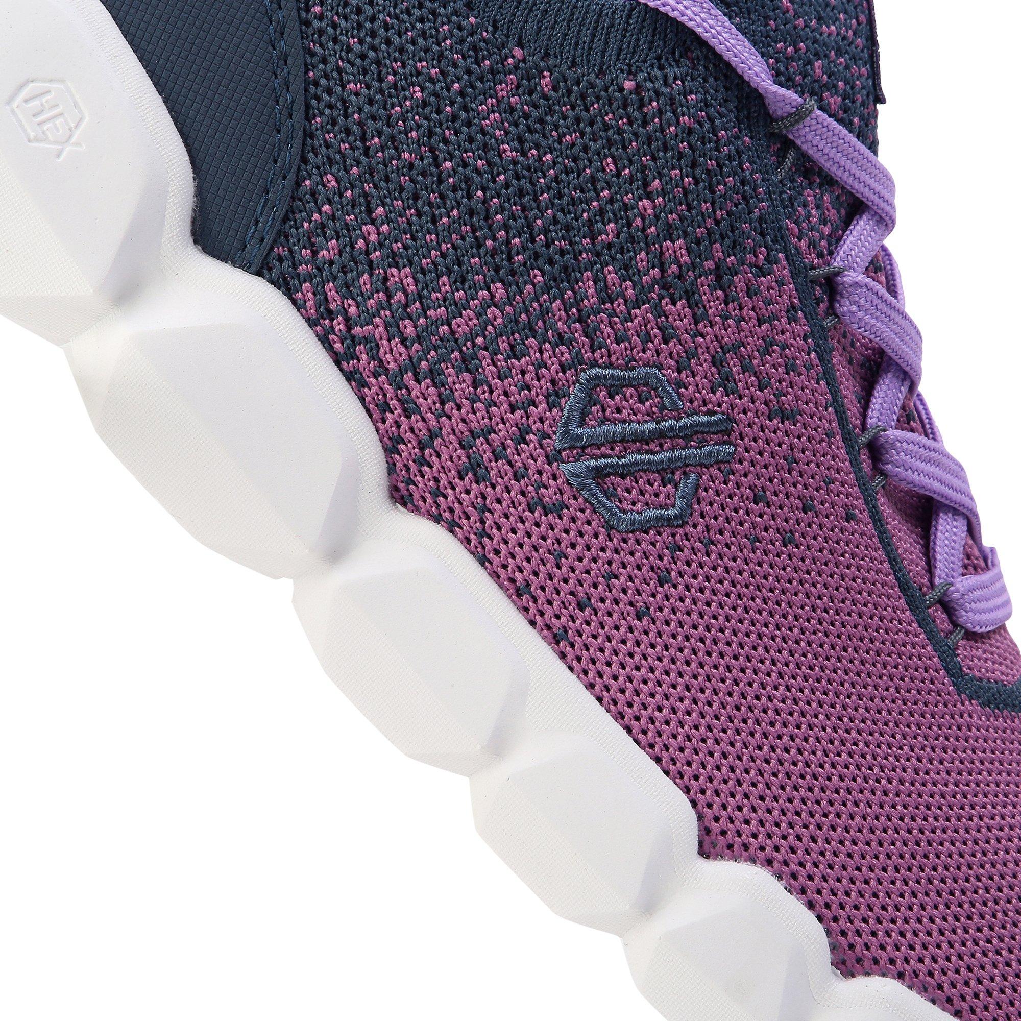 Dustylavendr - Dare 2b - Womens Hex-At Recycled Knit Trainers - 5