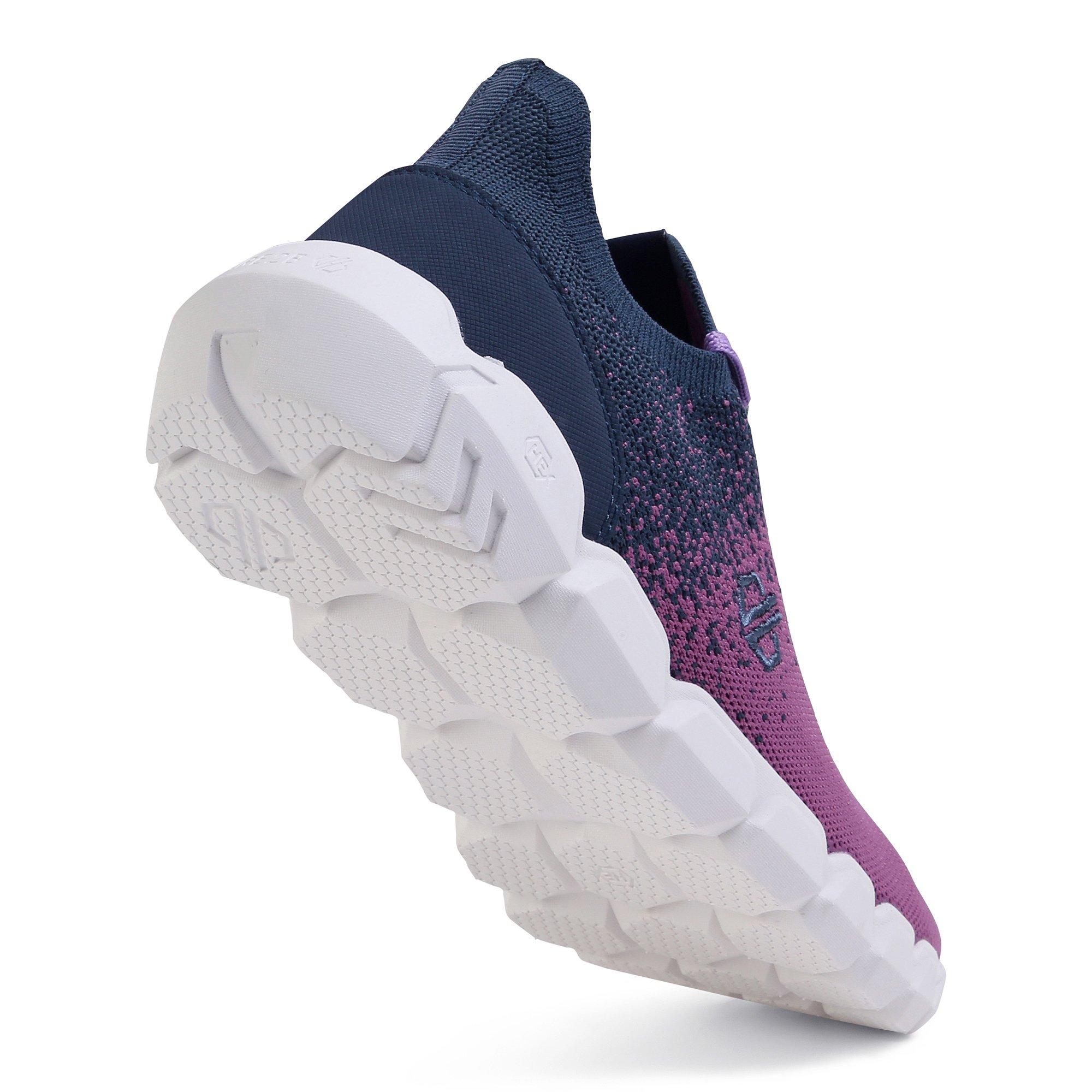 Dustylavendr - Dare 2b - Womens Hex-At Recycled Knit Trainers - 6