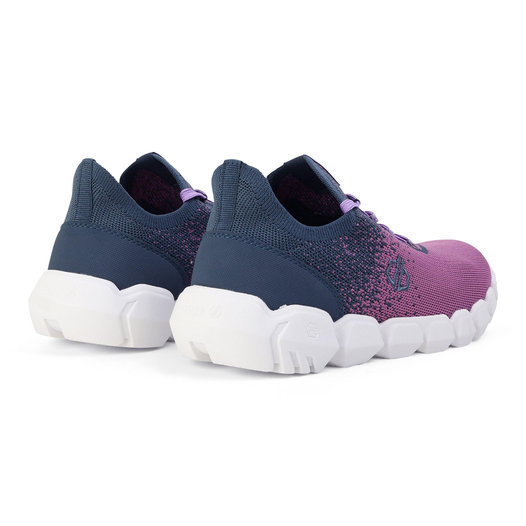 Dustylavendr - Dare 2b - Womens Hex-At Recycled Knit Trainers - 7