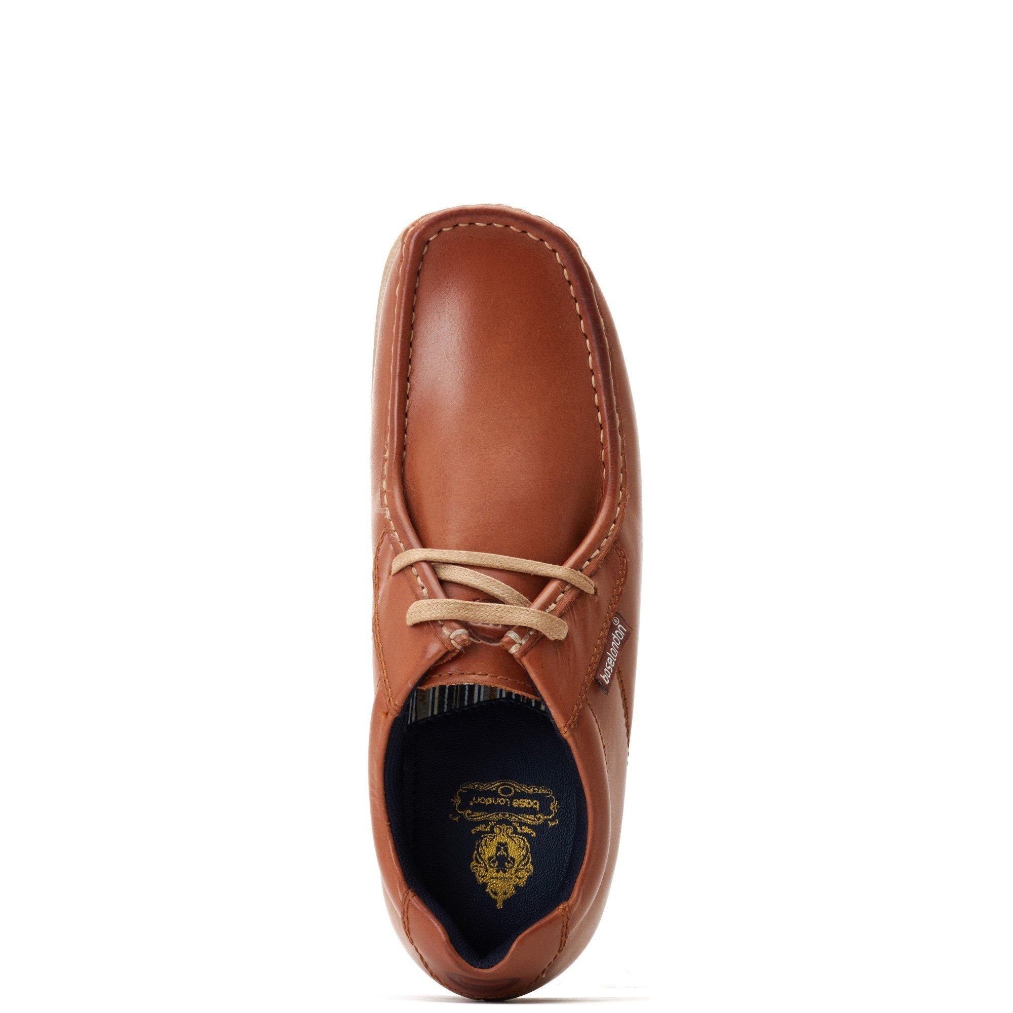 Tan - Base London - Event Waxy Shoe - 4