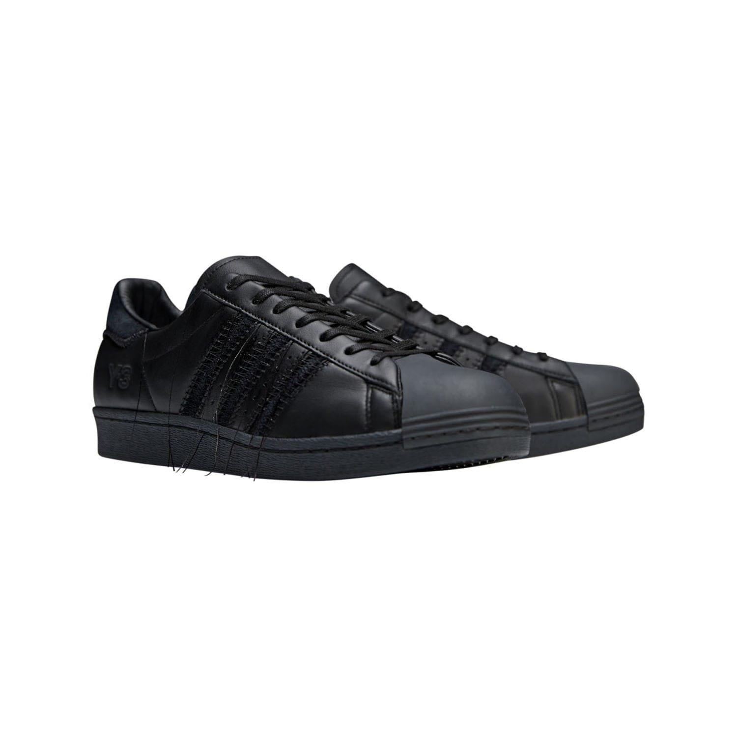 Black - Y3 - Superstar Trainers - 5