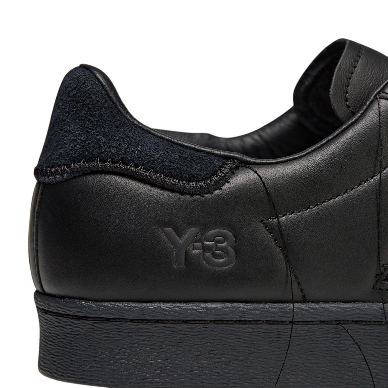 Black - Y3 - Superstar Trainers - 7