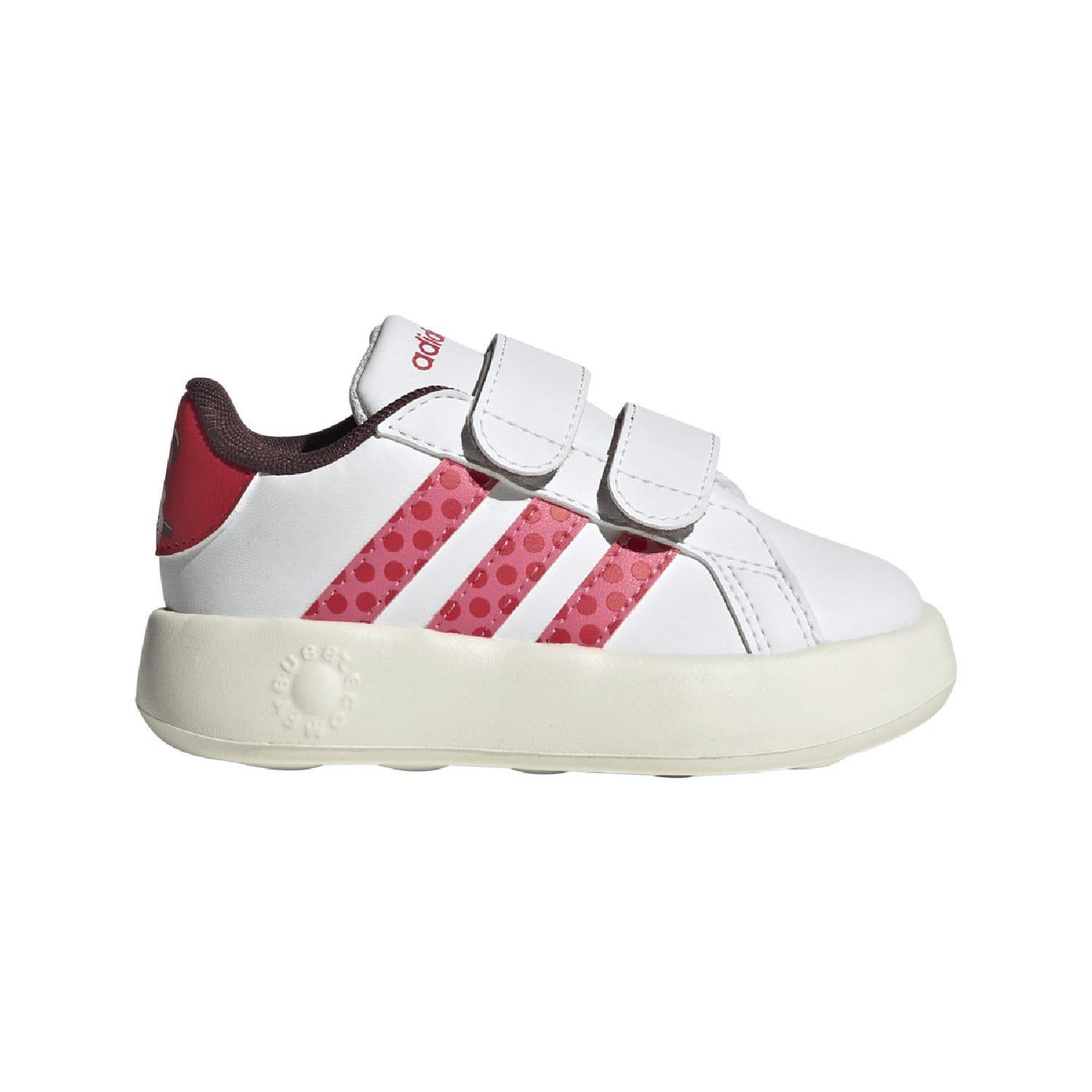 White - adidas - Minnie Mouse Grand Court 2.0 Trainers - 1