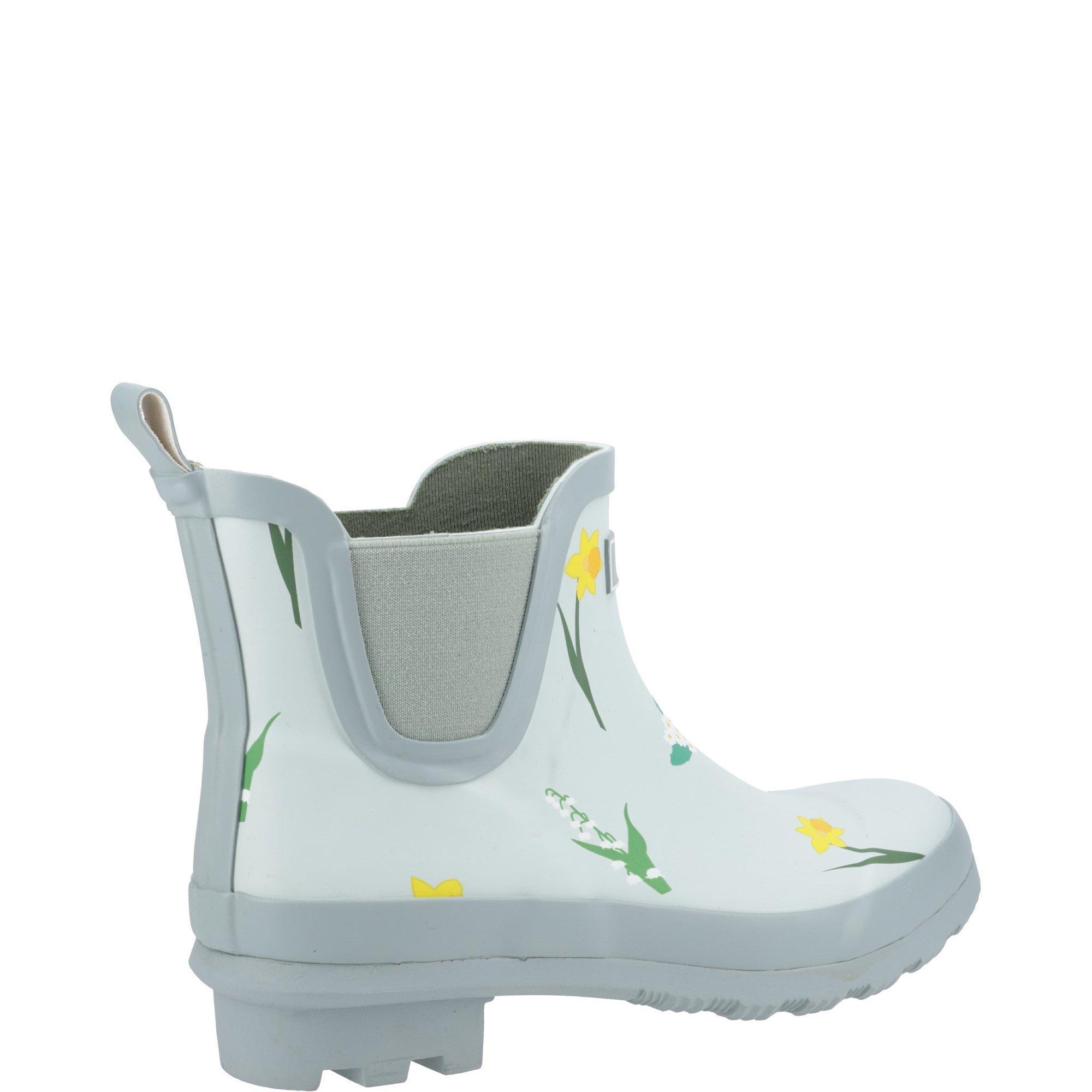 Pale Green - Cotswold - Wildflower Ankle Wellingtons - 3