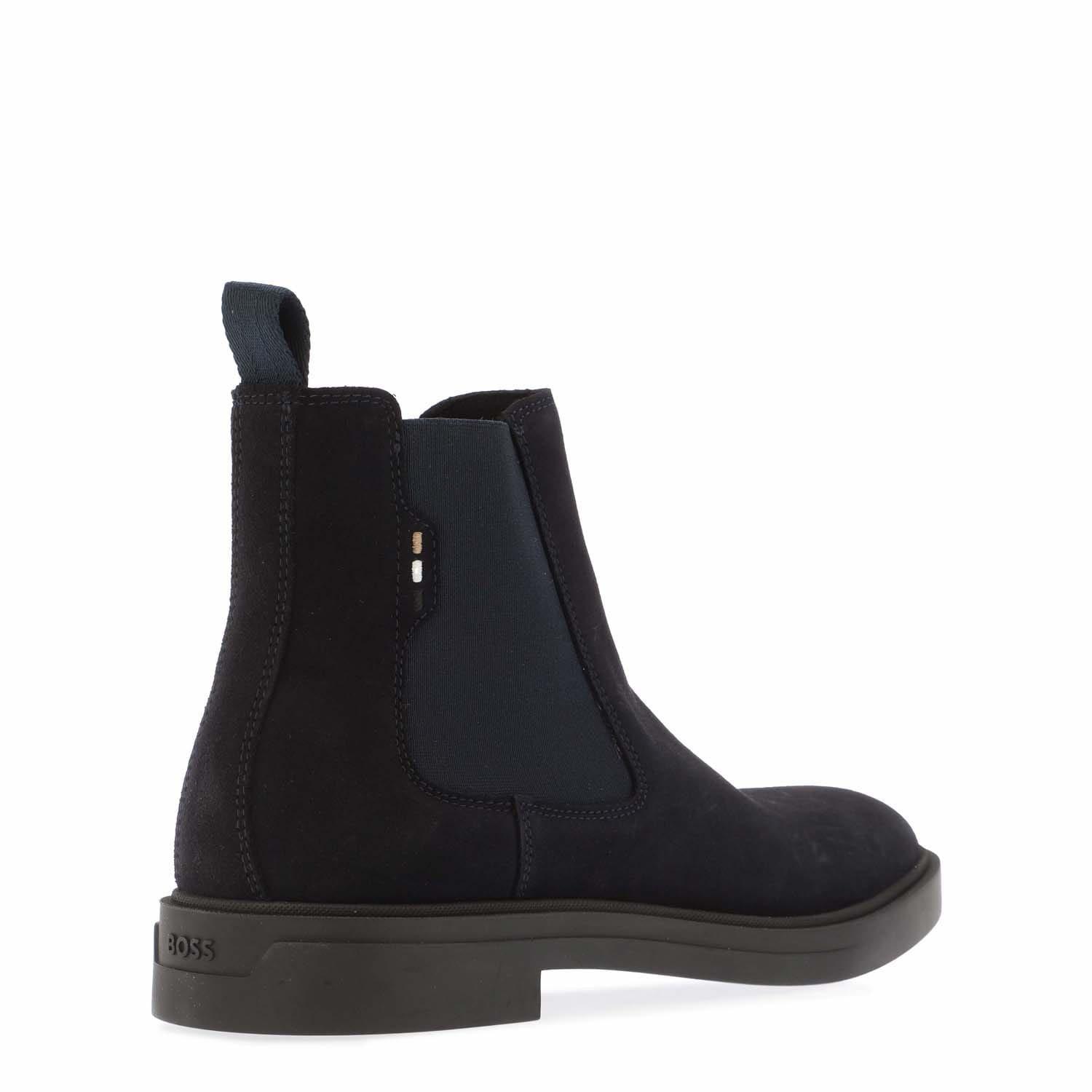 Dark Blue - Boss - Calev Chelsea Boots - 3