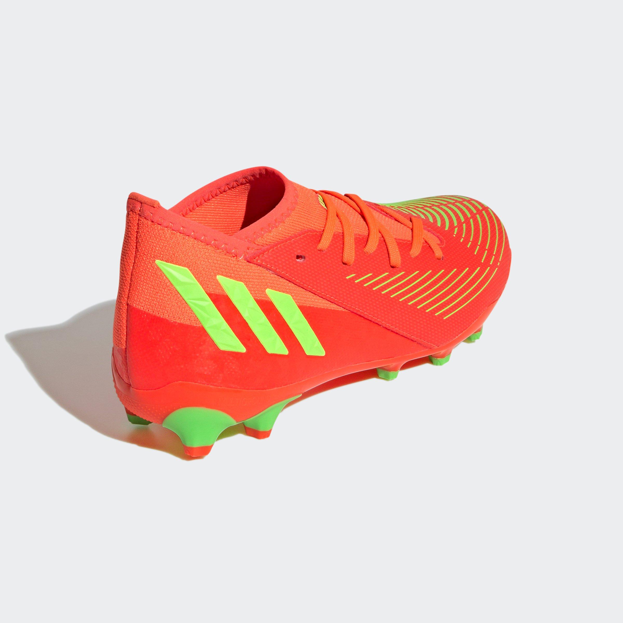 Rosso Solare / Sol - adidas - Predator Edge.3 Multi-Ground Boots Kids - 3