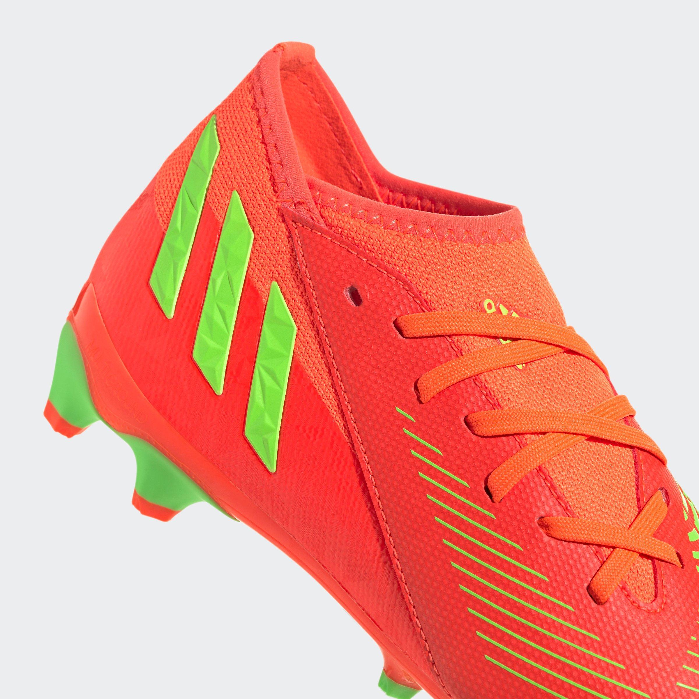 Rosso Solare / Sol - adidas - Predator Edge.3 Multi-Ground Boots Kids - 8