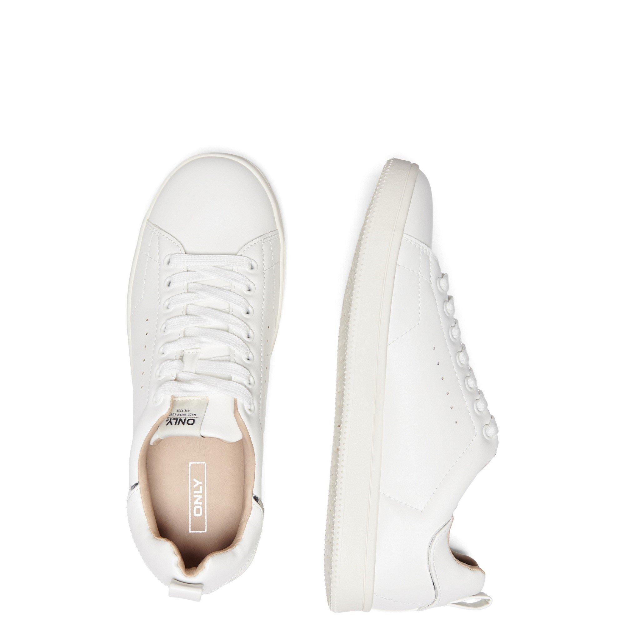 White - Only - ONLSHILO SNEAKER - 4