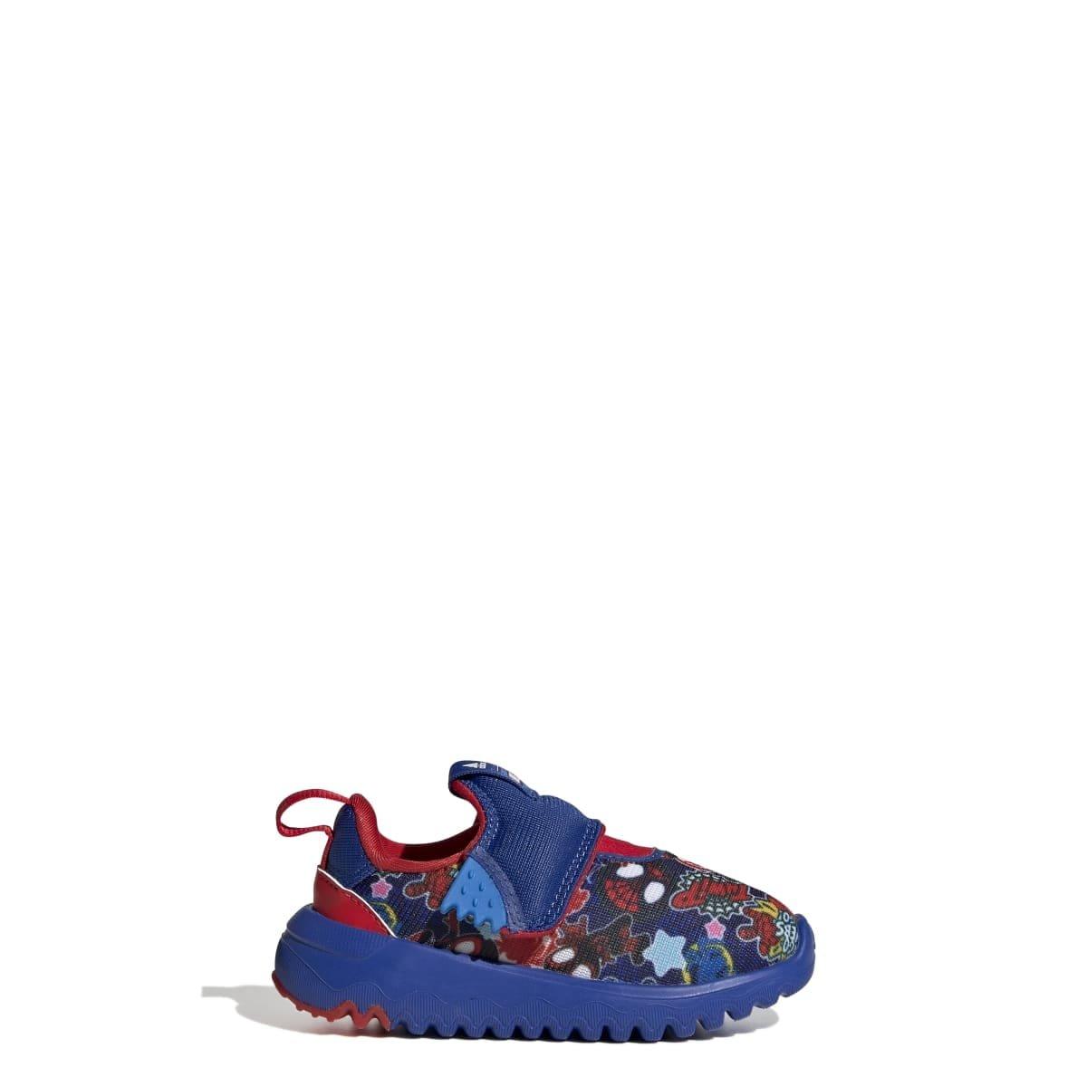 Blauw - adidas - Kids' Spiderman Low-Top Trainers - 2