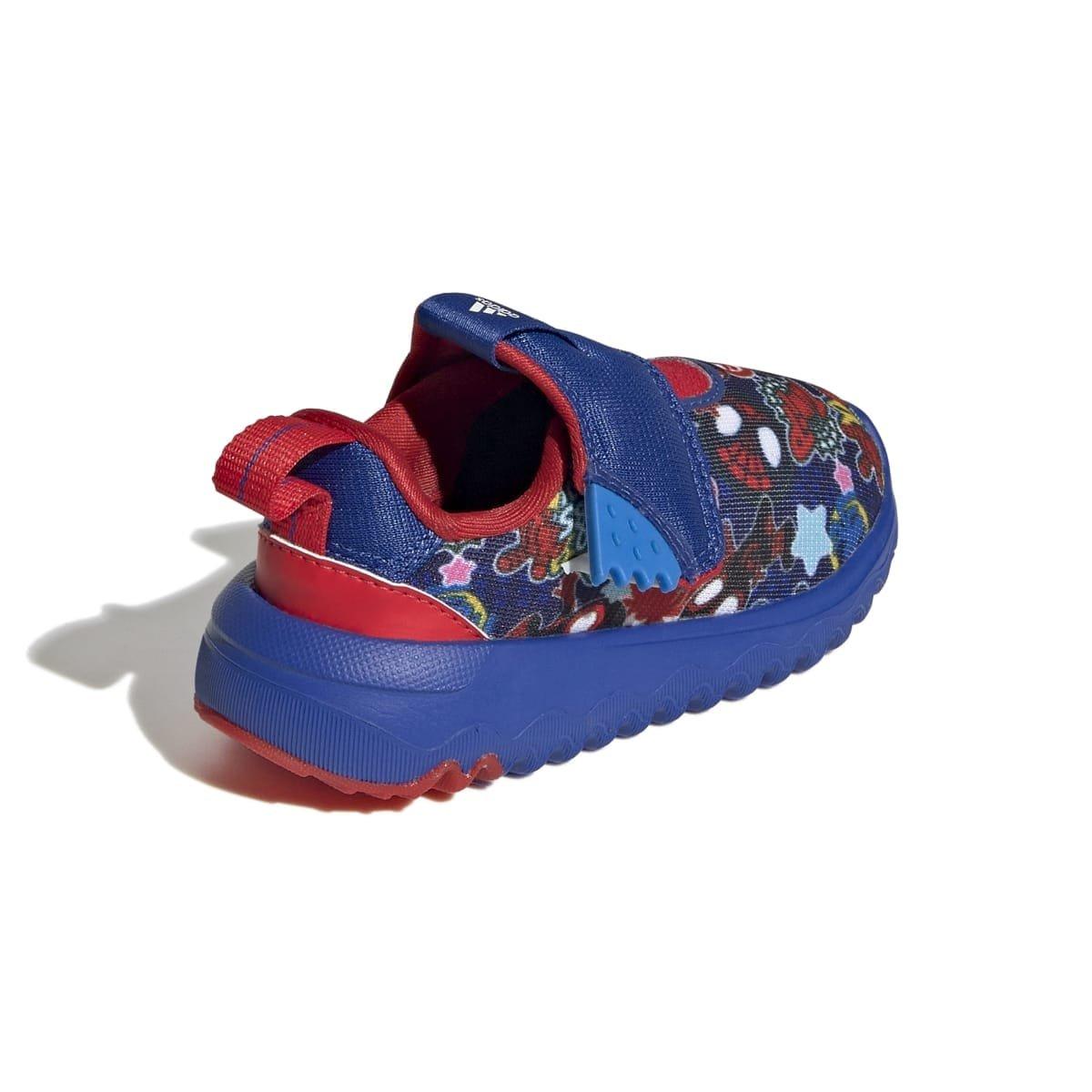 Blauw - adidas - Kids' Spiderman Low-Top Trainers - 7