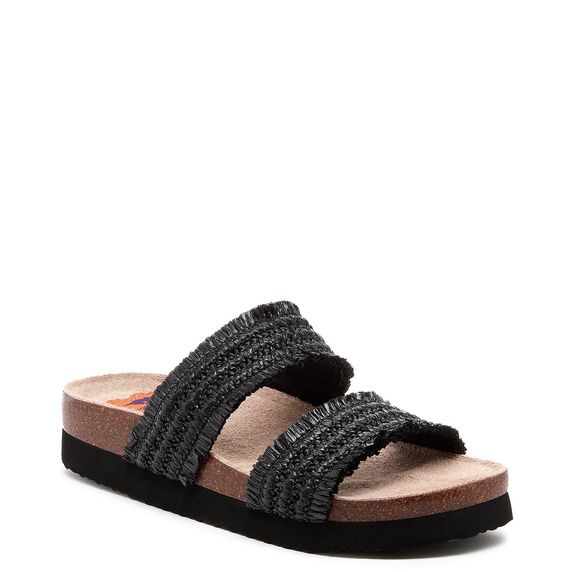 Black - Rocket Dog - Aruba Raffia Sandal - 1