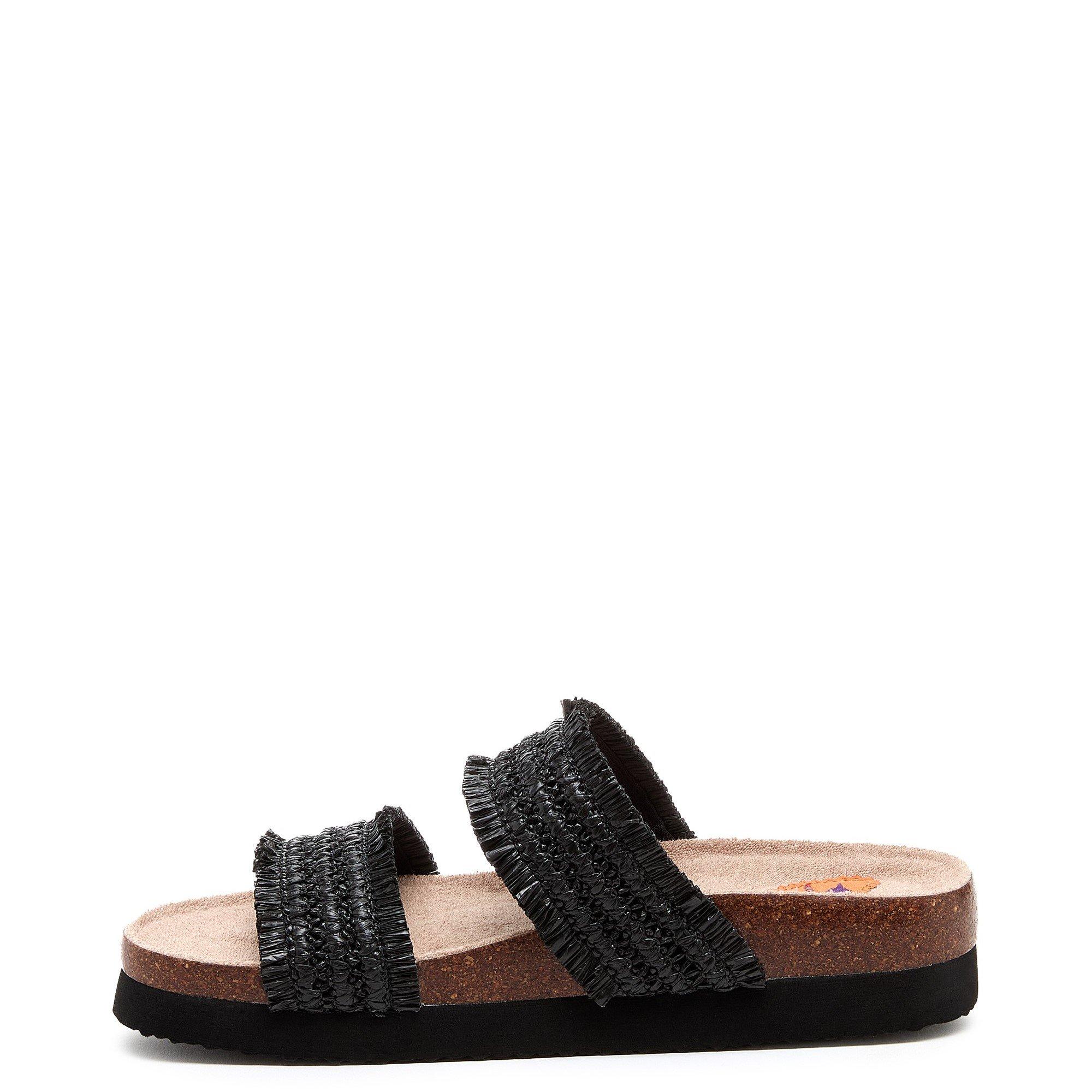 Black - Rocket Dog - Aruba Raffia Sandal - 2