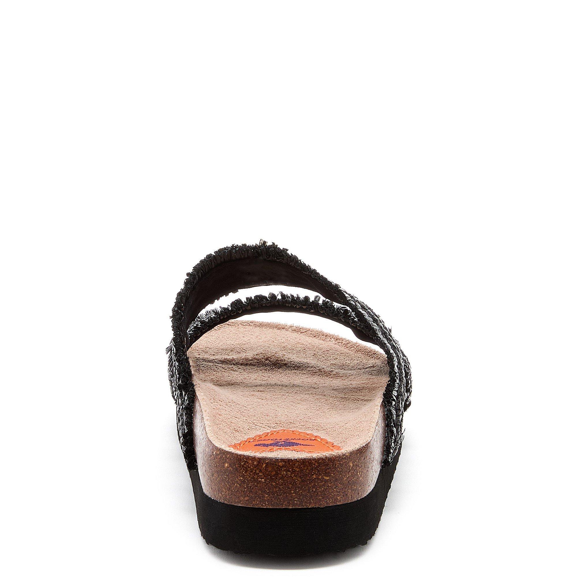 Black - Rocket Dog - Aruba Raffia Sandal - 4