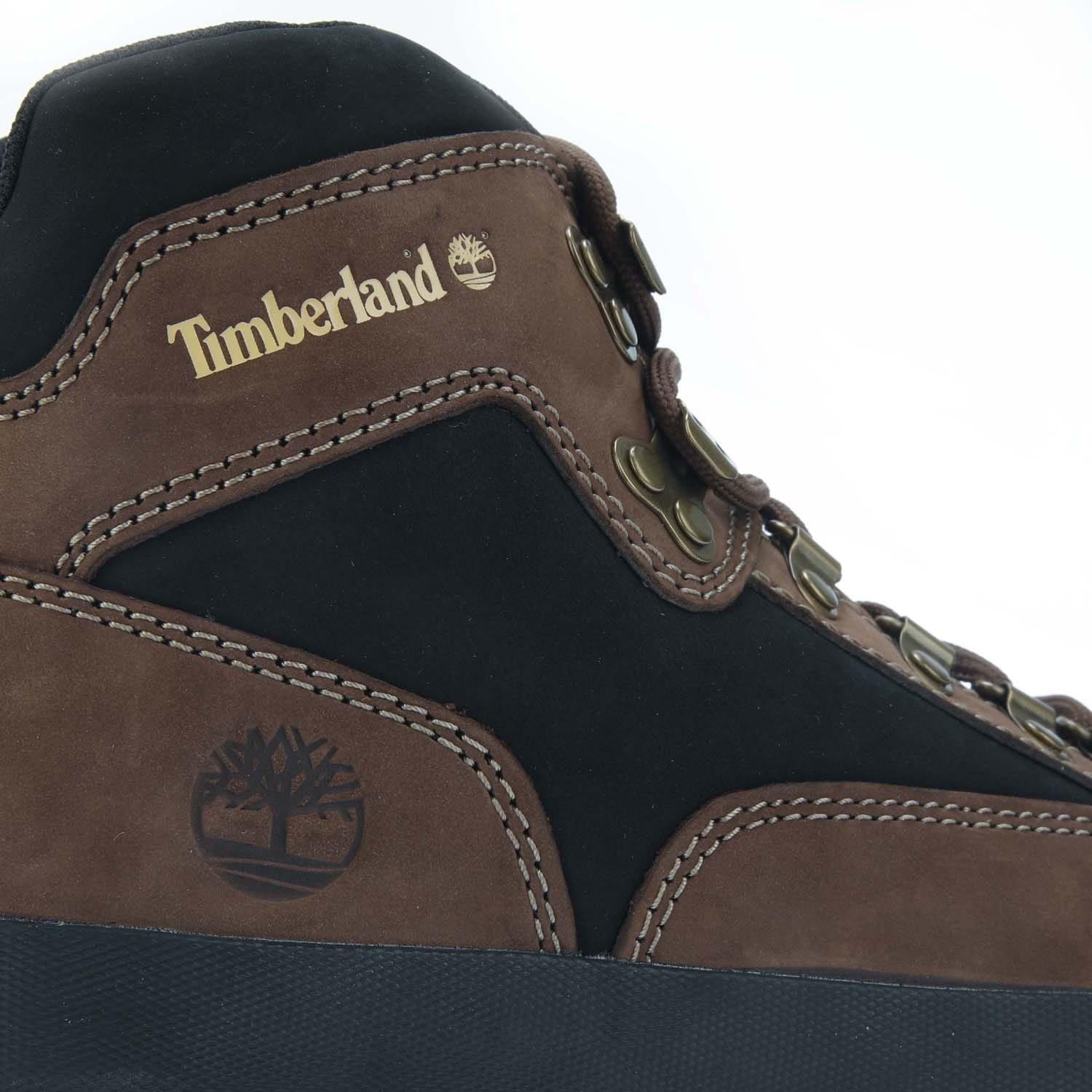 Dark Brown - Timberland - Euro Hiker Leather Boots - 5