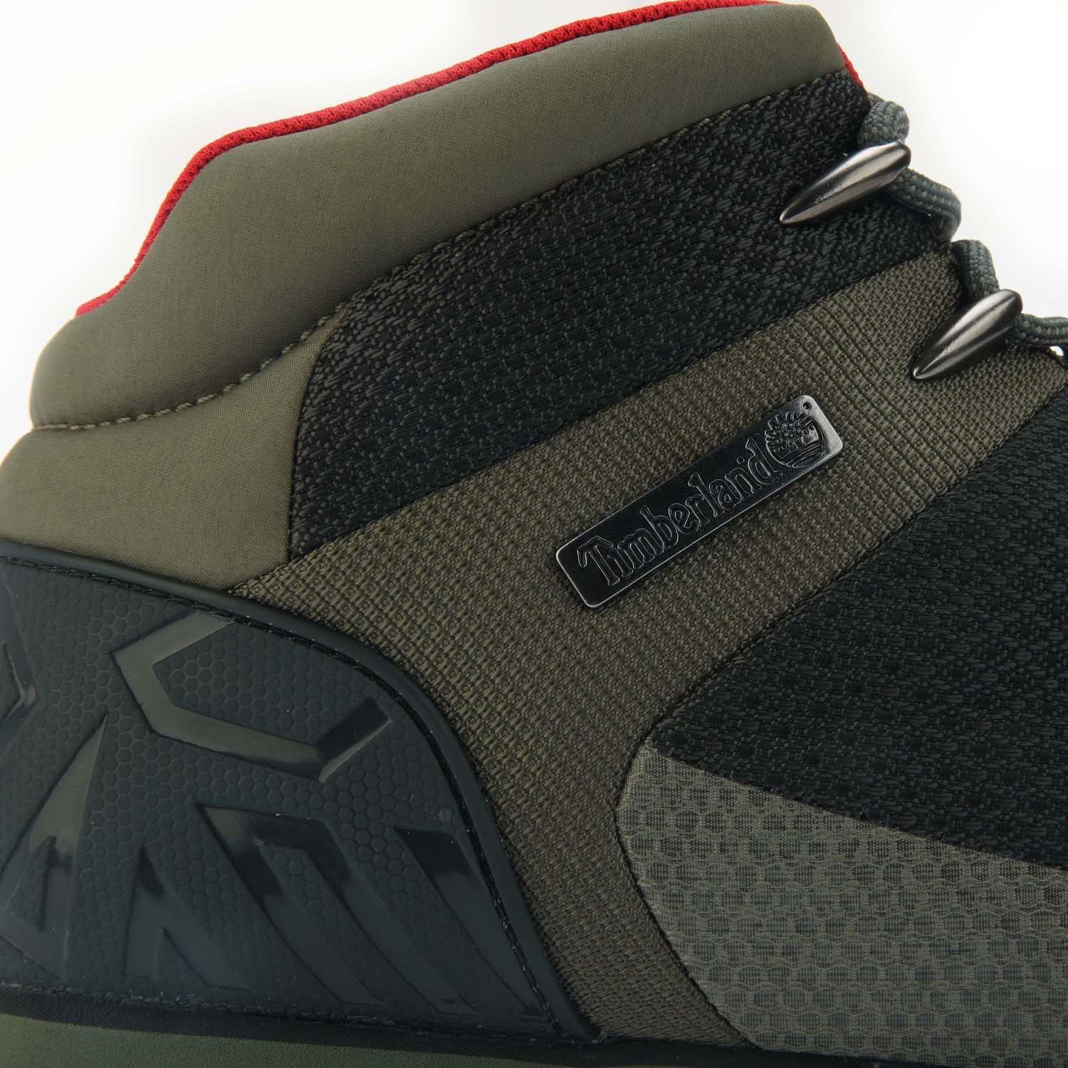 Grey - Timberland - Euro Sprint Mid Lace Waterproof Hiking Boots - 5