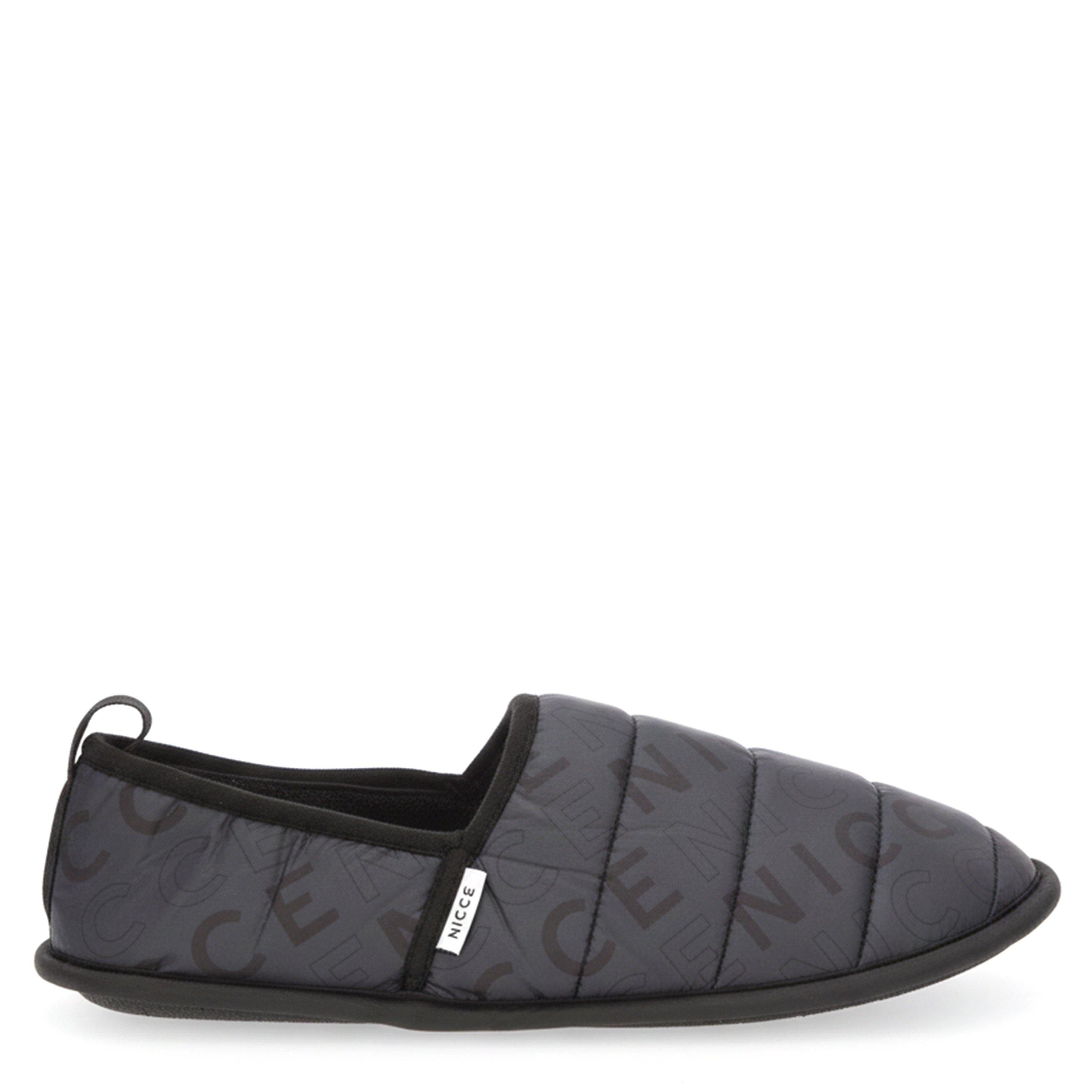 Charcoal - Nicce - Daniel Quilted Slippers - 1