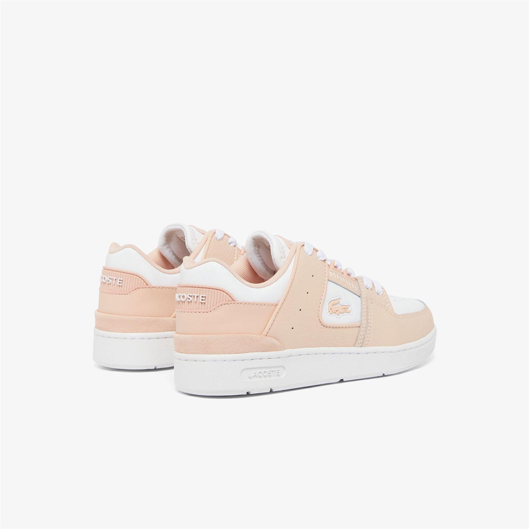 Pink White - Lacoste - Court Cage Trainers - 3