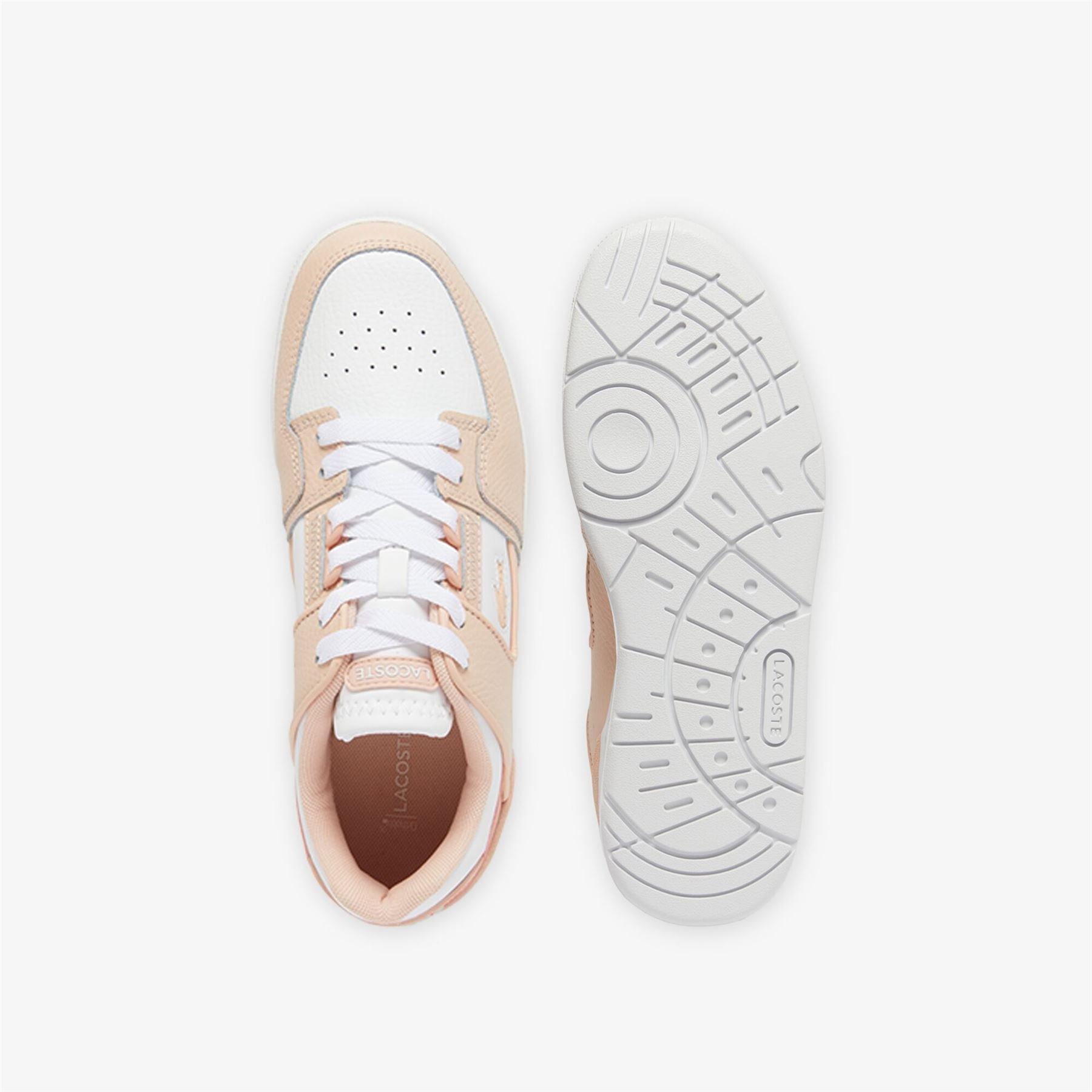 Pink White - Lacoste - Court Cage Trainers - 4