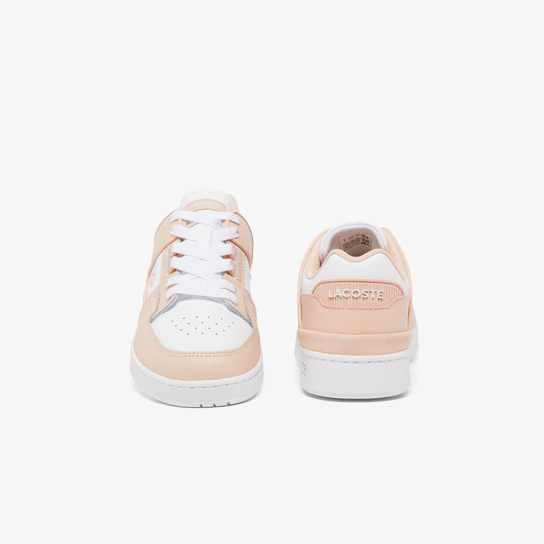 Pink White - Lacoste - Court Cage Trainers - 5